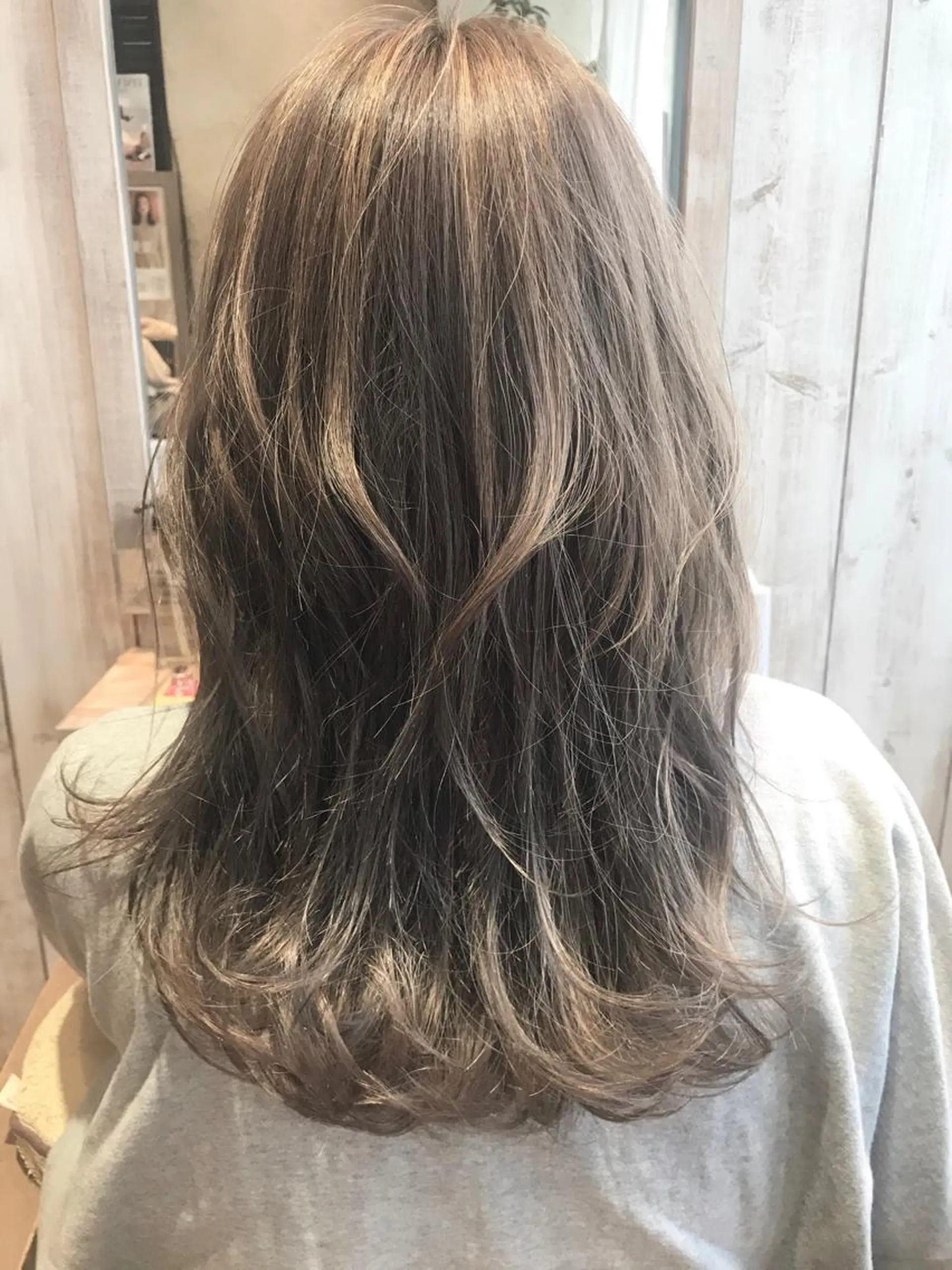 セミロング カット ヘアカラー トリートメント ヘアセット channel 大澤俊文のヘアスタイル