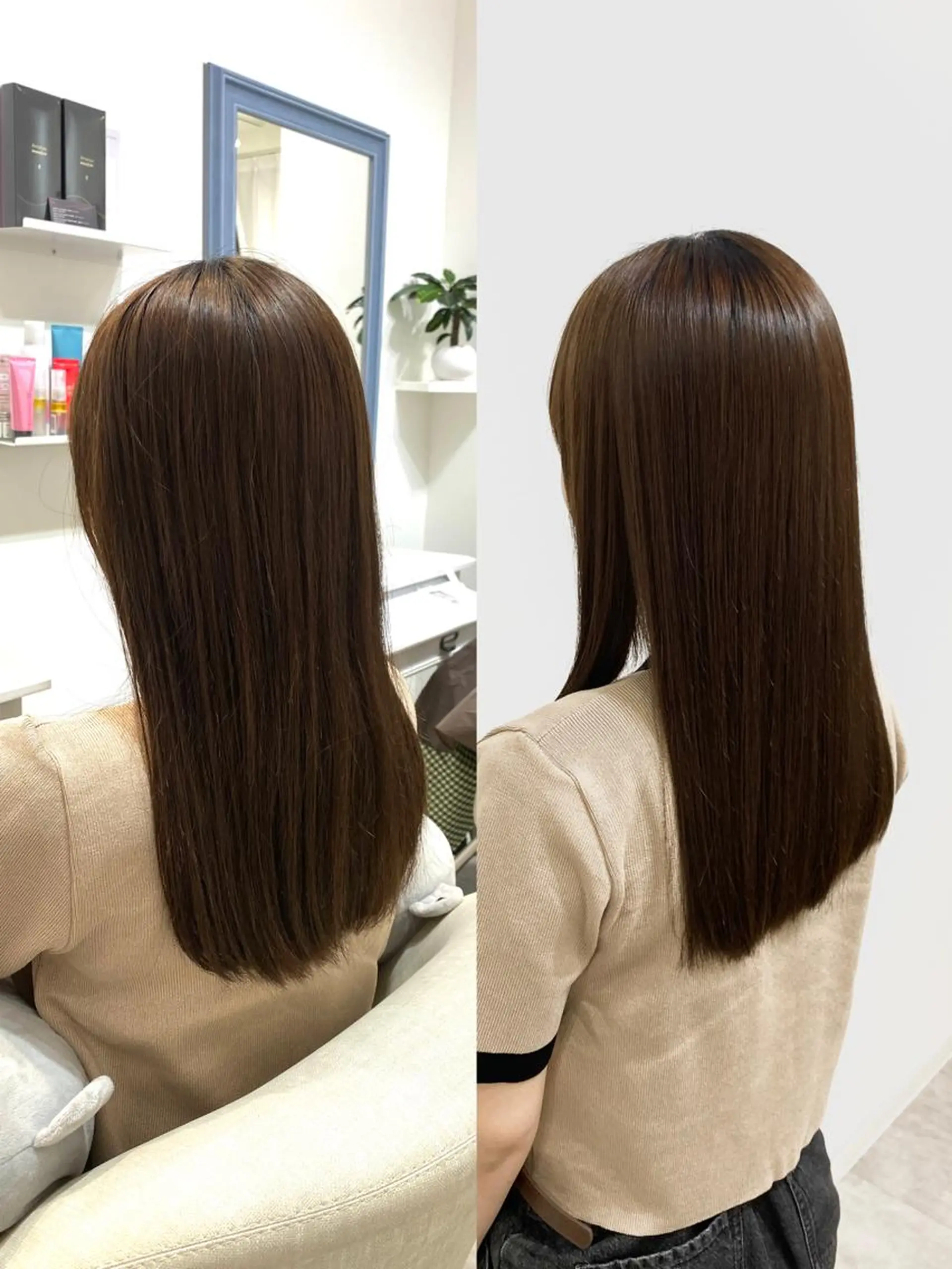 セミロング 髪質改善 ✨髪質改善が大好評✨ 美容室lic近藤✨のヘアスタイル