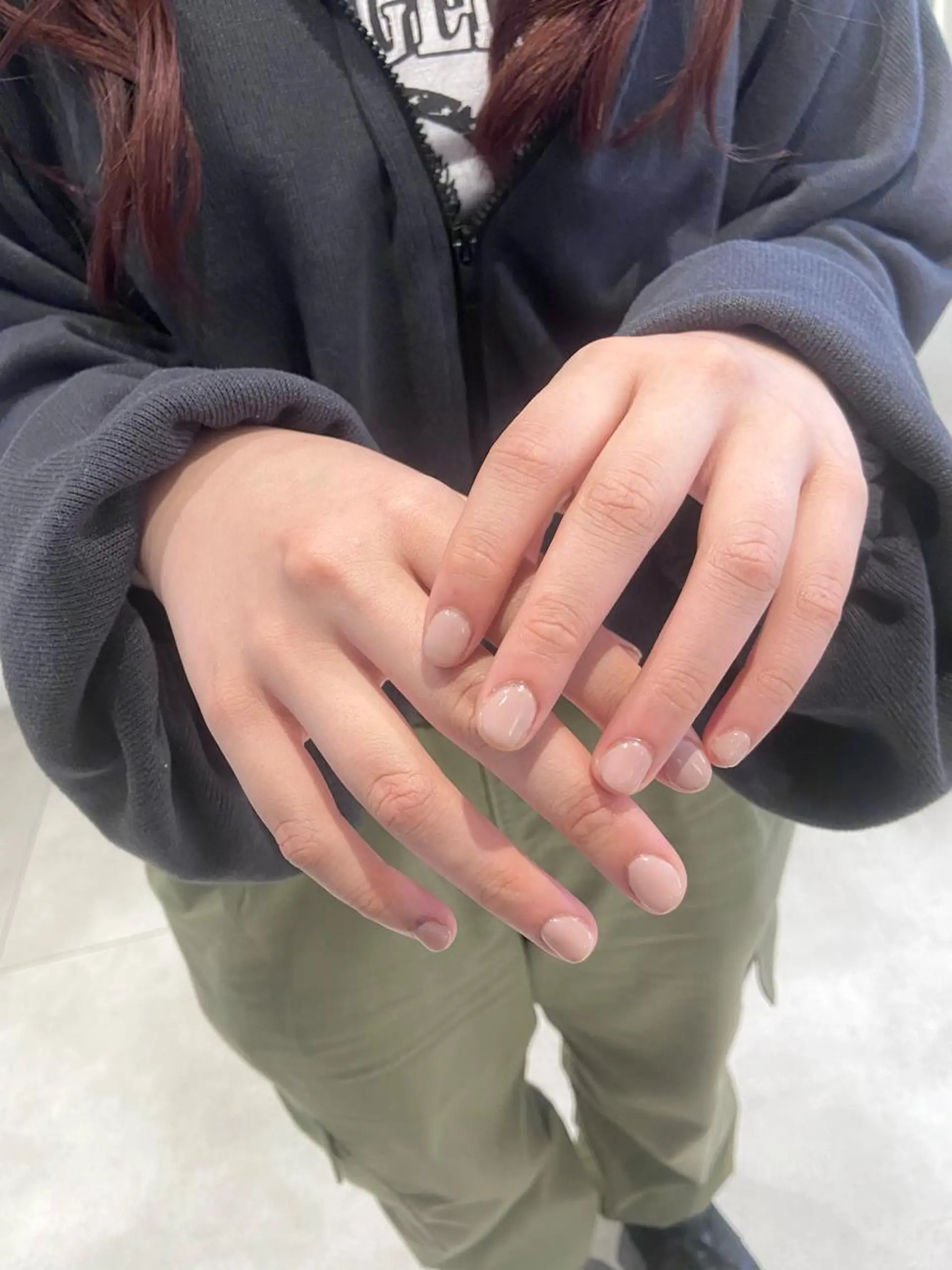 ネイル ハンドネイル 🎀韓国レイヤー特化 🎀ベージュ/ミクのヘアスタイル