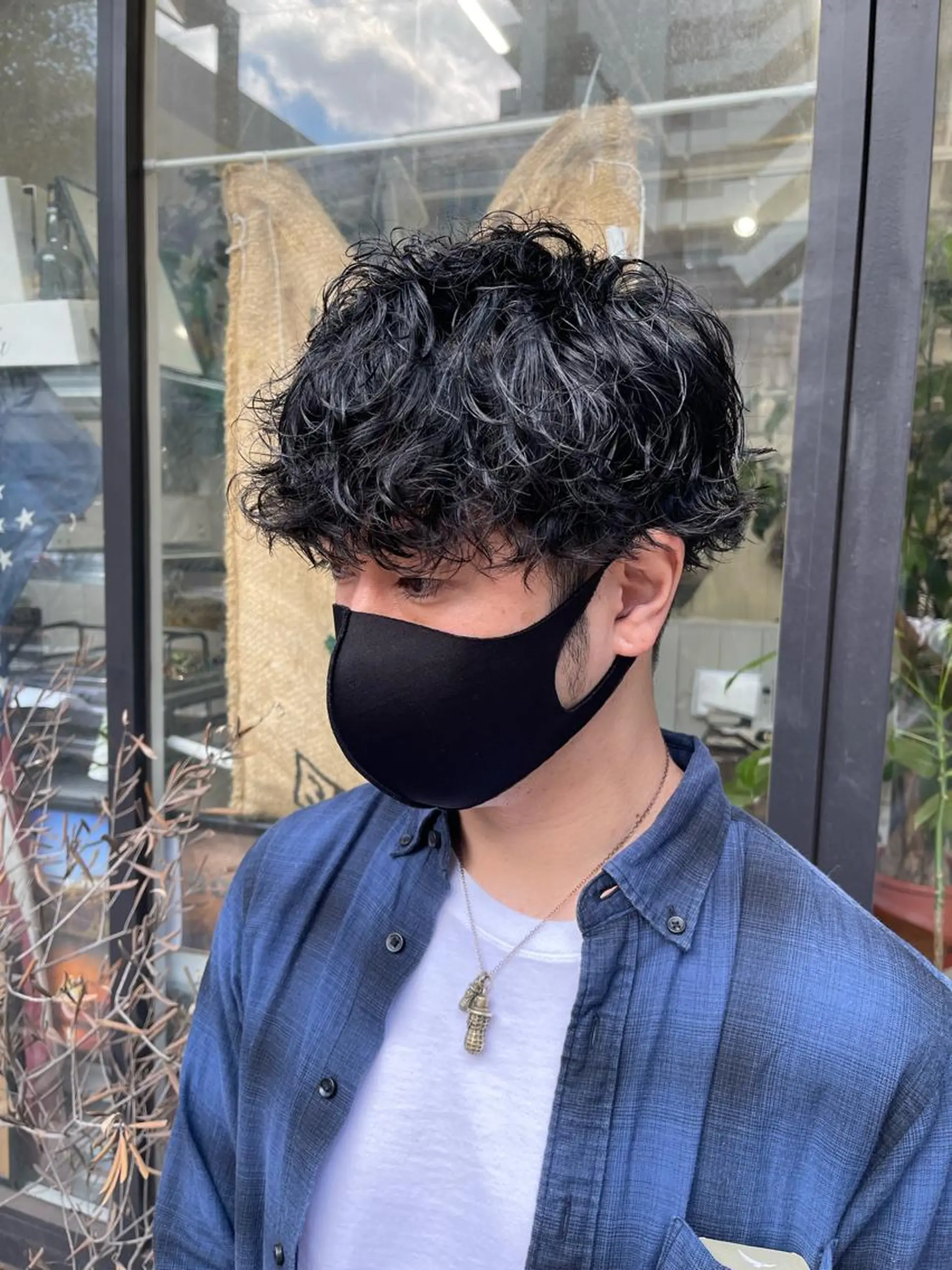 パーマ メンズ メンズパーマ プードルパーマ プードルパーマ スパイラルパーマ カット パーマ 📍葛西りんたろう/ ENVのヘアスタイル