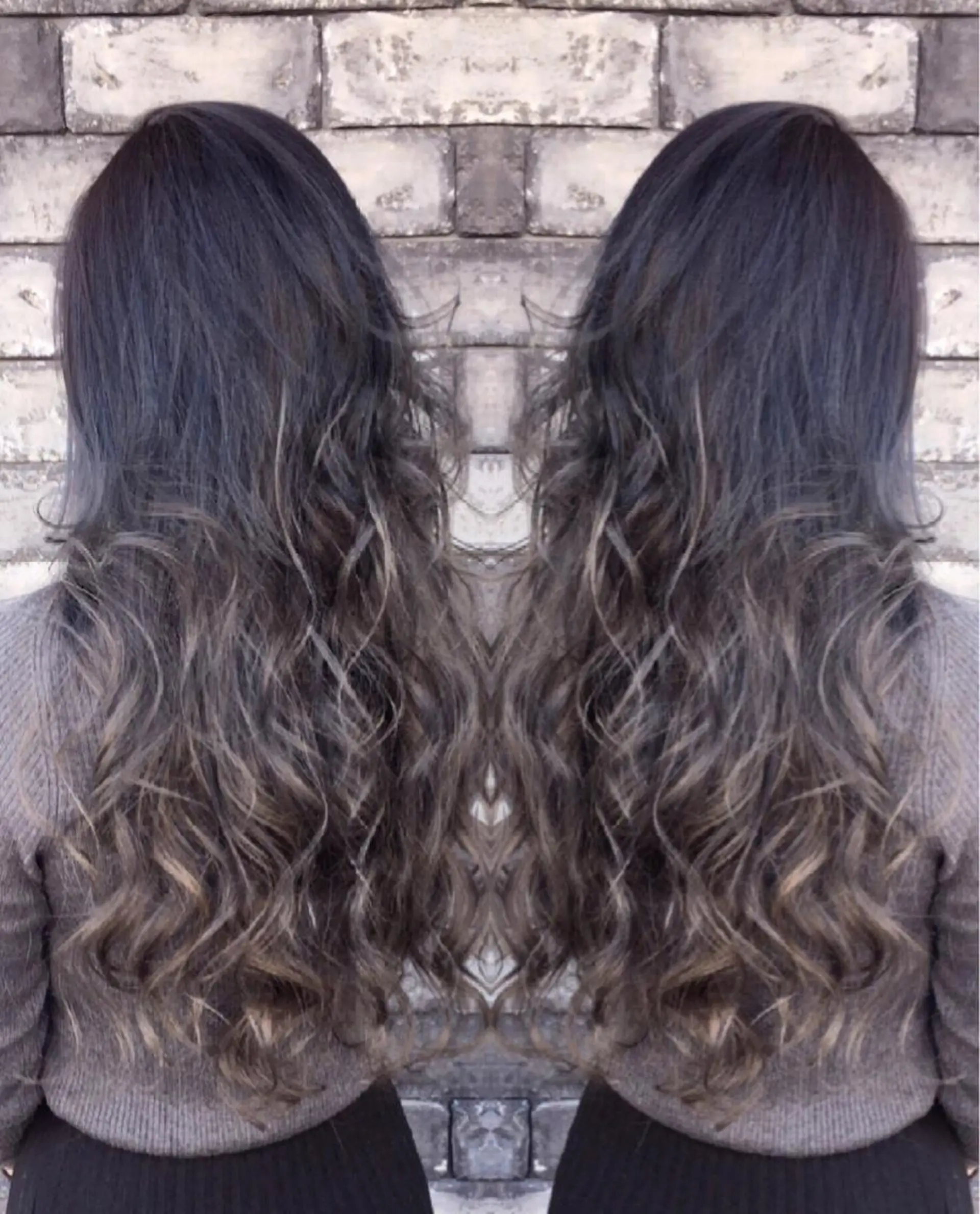 ロング 外国人風カラー レイヤーカット ヘアカラー トリートメント ヘアセット ❤️千葉県代表❤️ 店長❤️柿本翔一朗のヘアスタイル