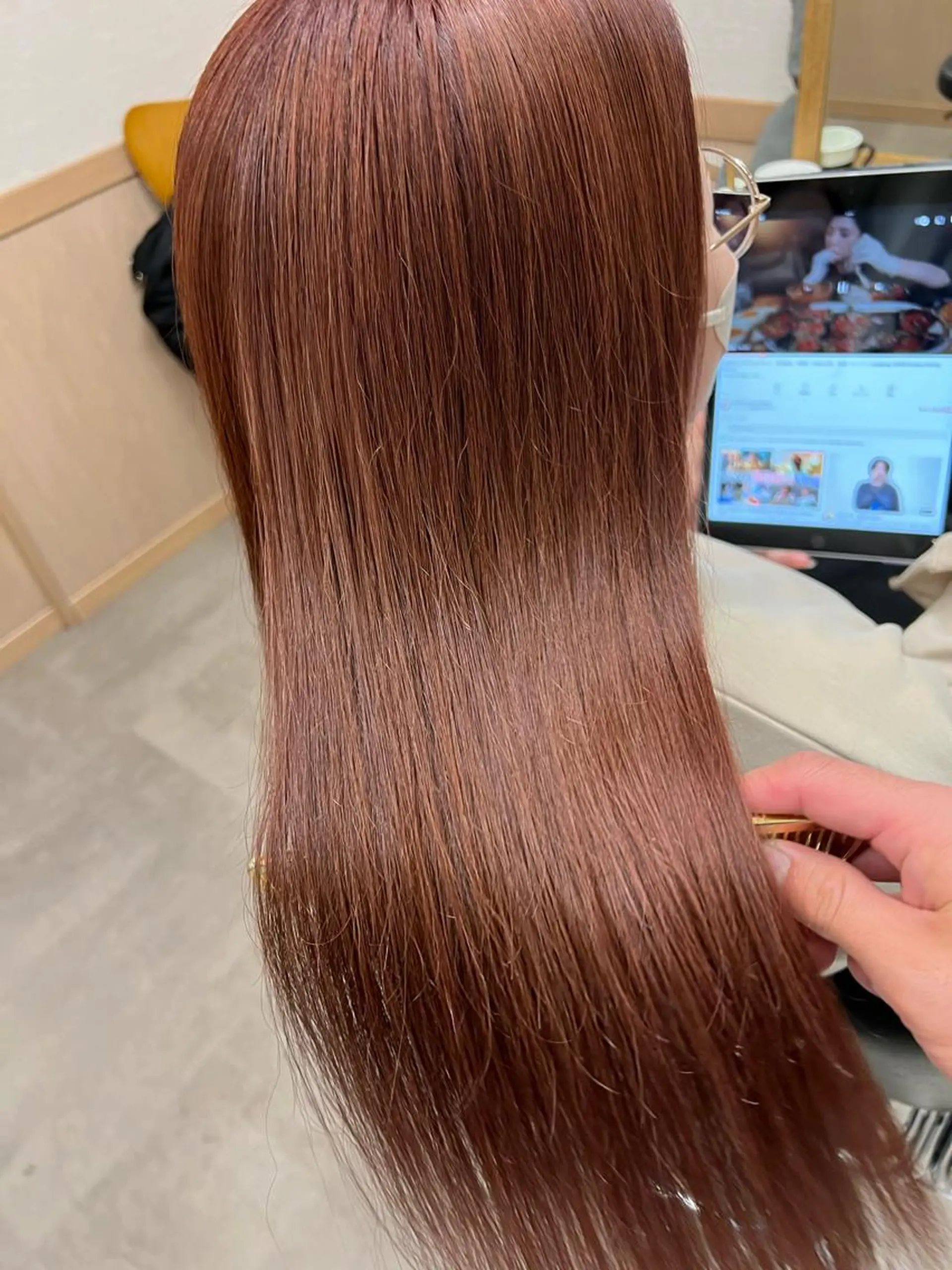 ロング カラー GO TODAY  SHAiRE SALON 名古屋店所属・艶カラー/髪質改善/ 西　大喜(ひろき)のヘアスタイル