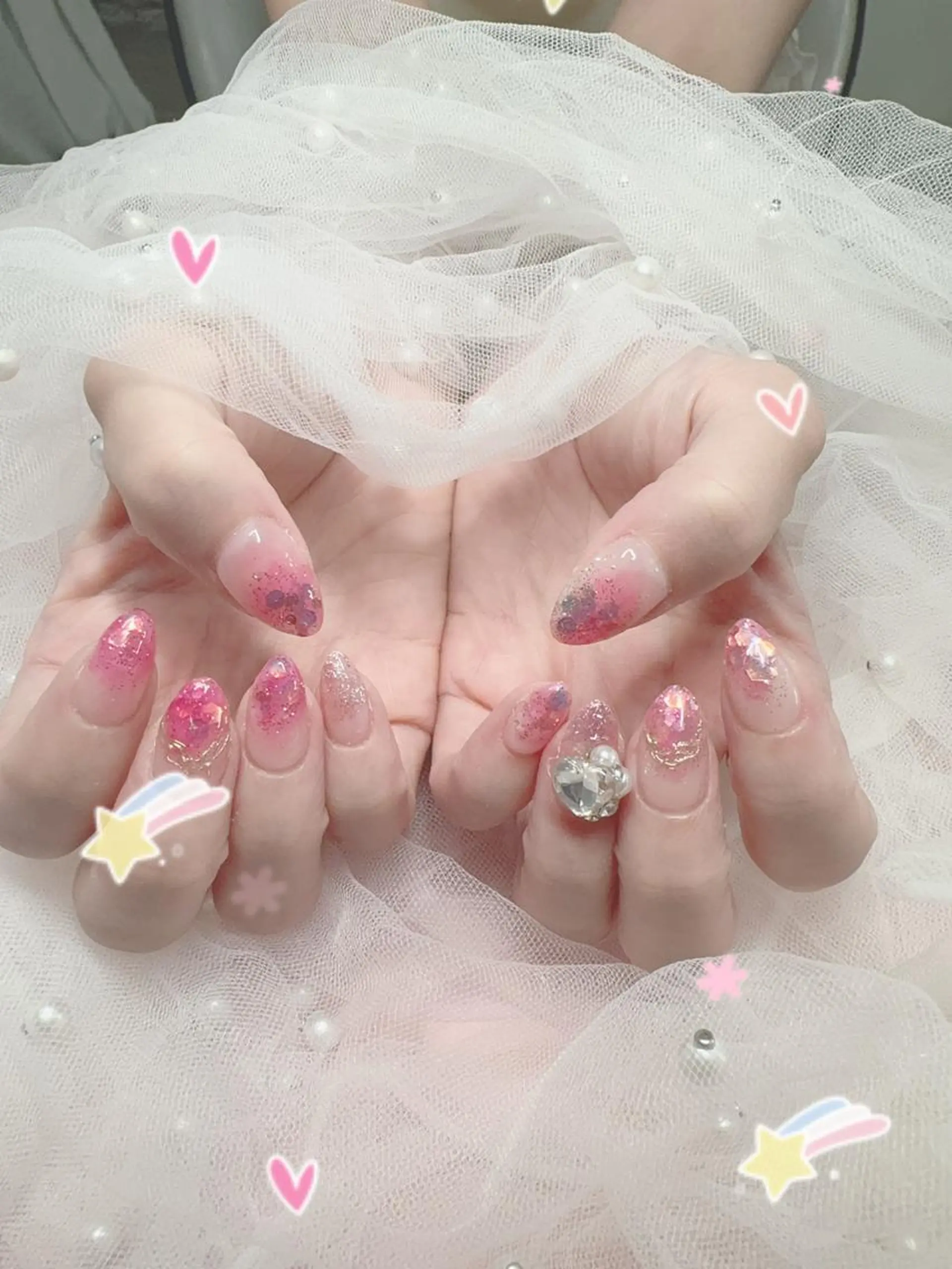 ネイル ハンドネイル 🎀シズカ nail🎀のネイルデザイン