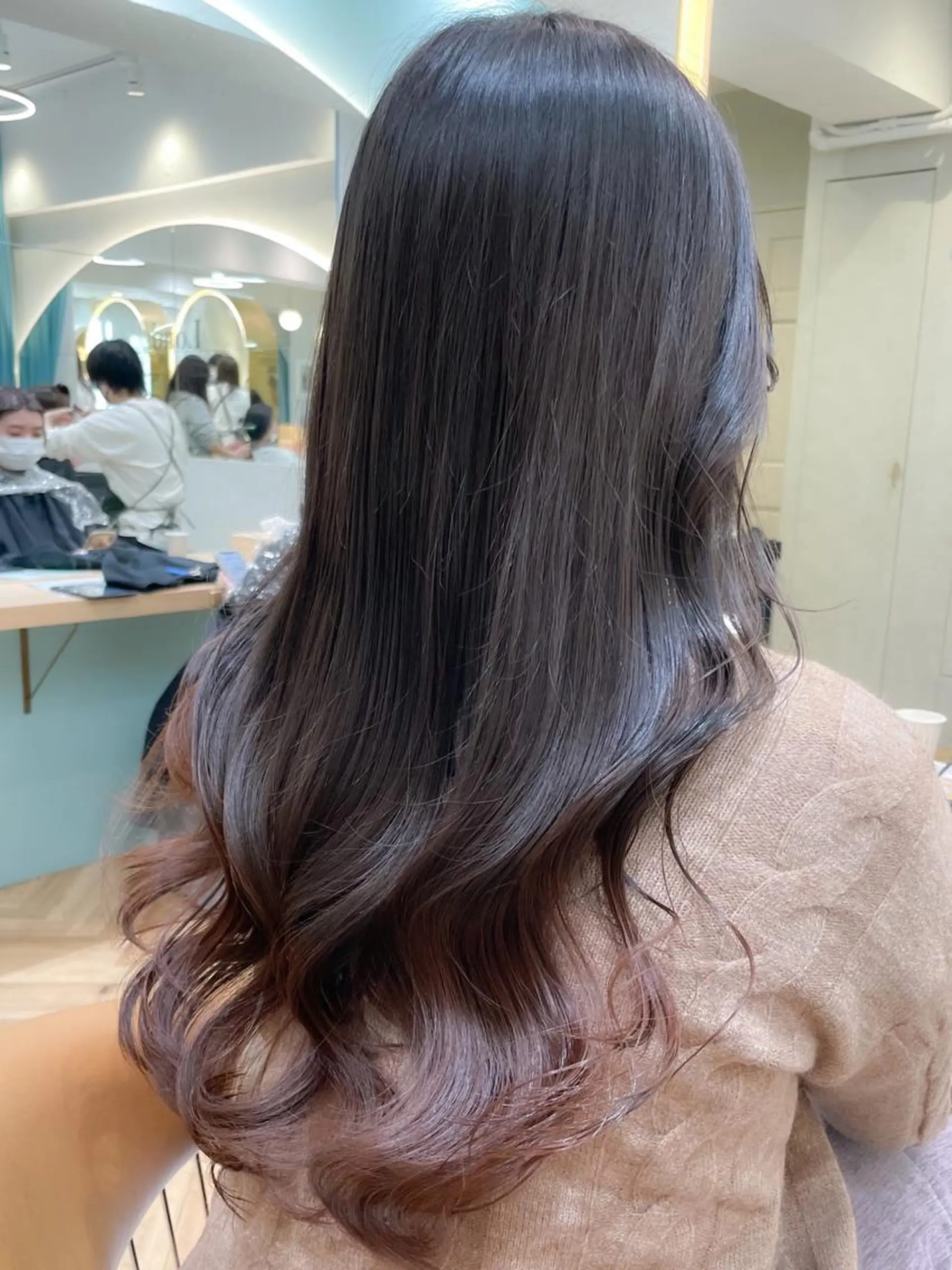 ロング 産休中2026.4月 復帰予定/野崎華代のヘアスタイル