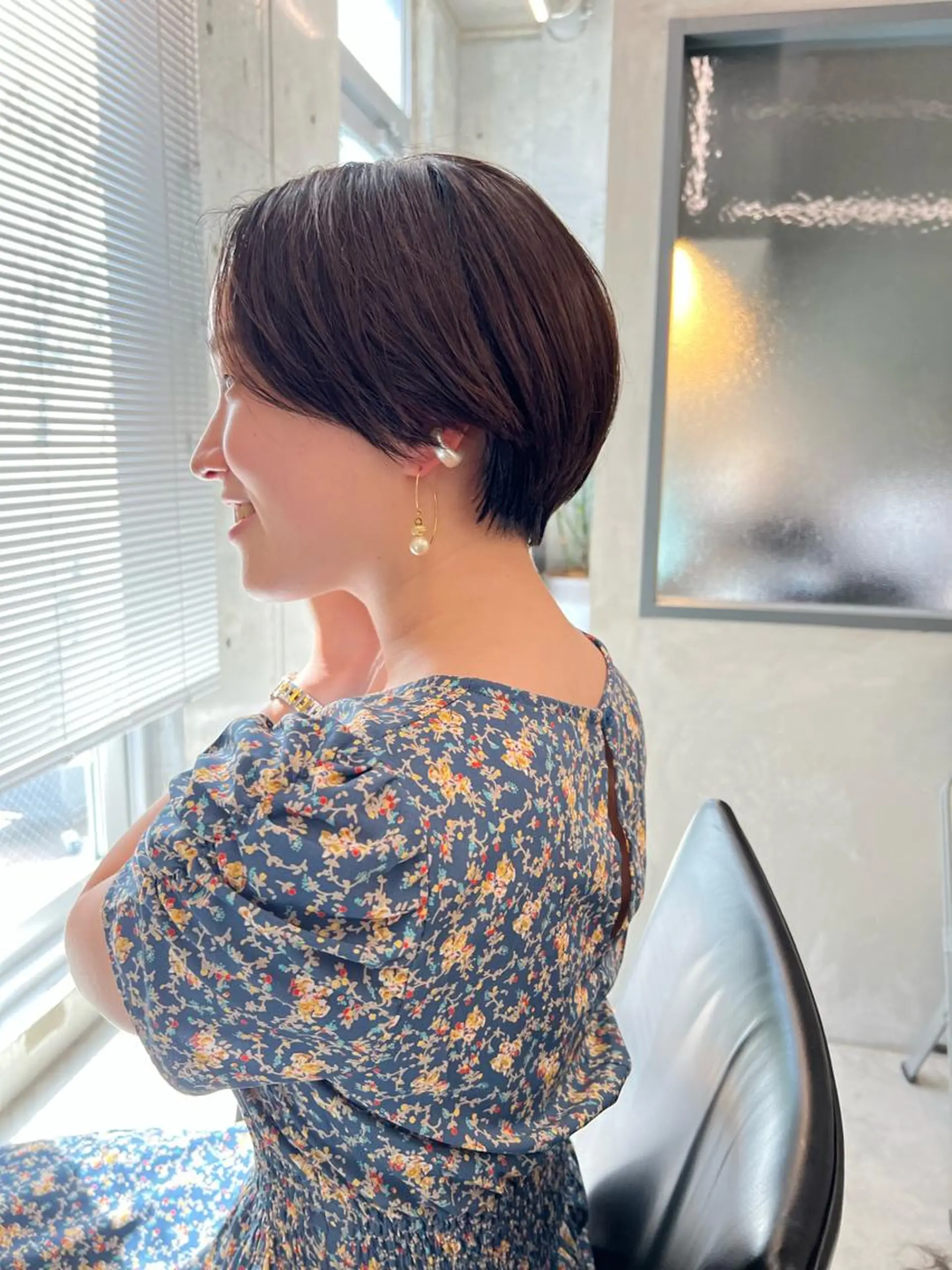 ショート ショートヘア カット ヘアカラー トリートメント sakoda shunkiのヘアスタイル