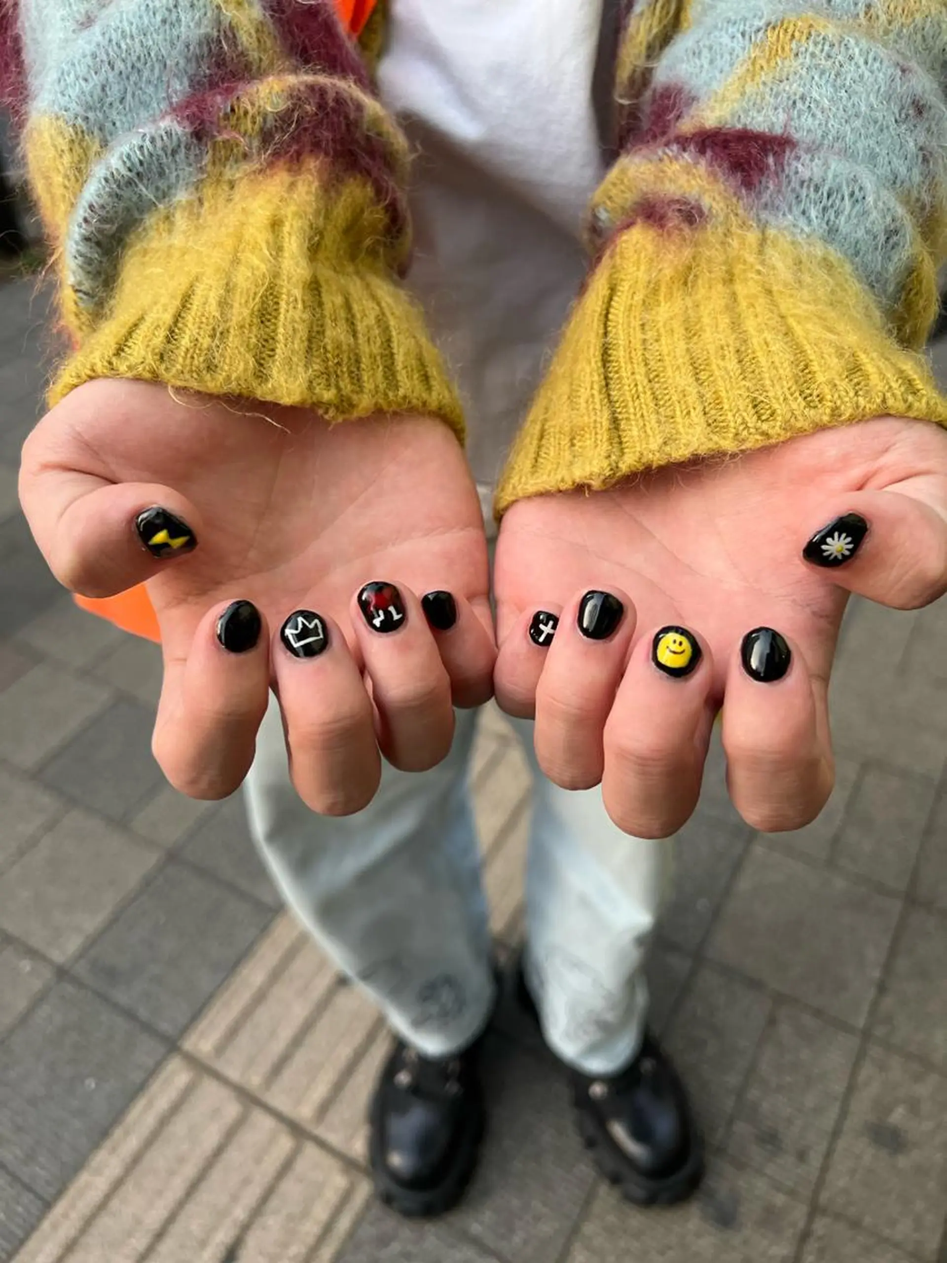 メンズ ネイル マツエク・マツパ メンズネイル チャンモリパーマ/韓 国/Minami🦋のヘアスタイル