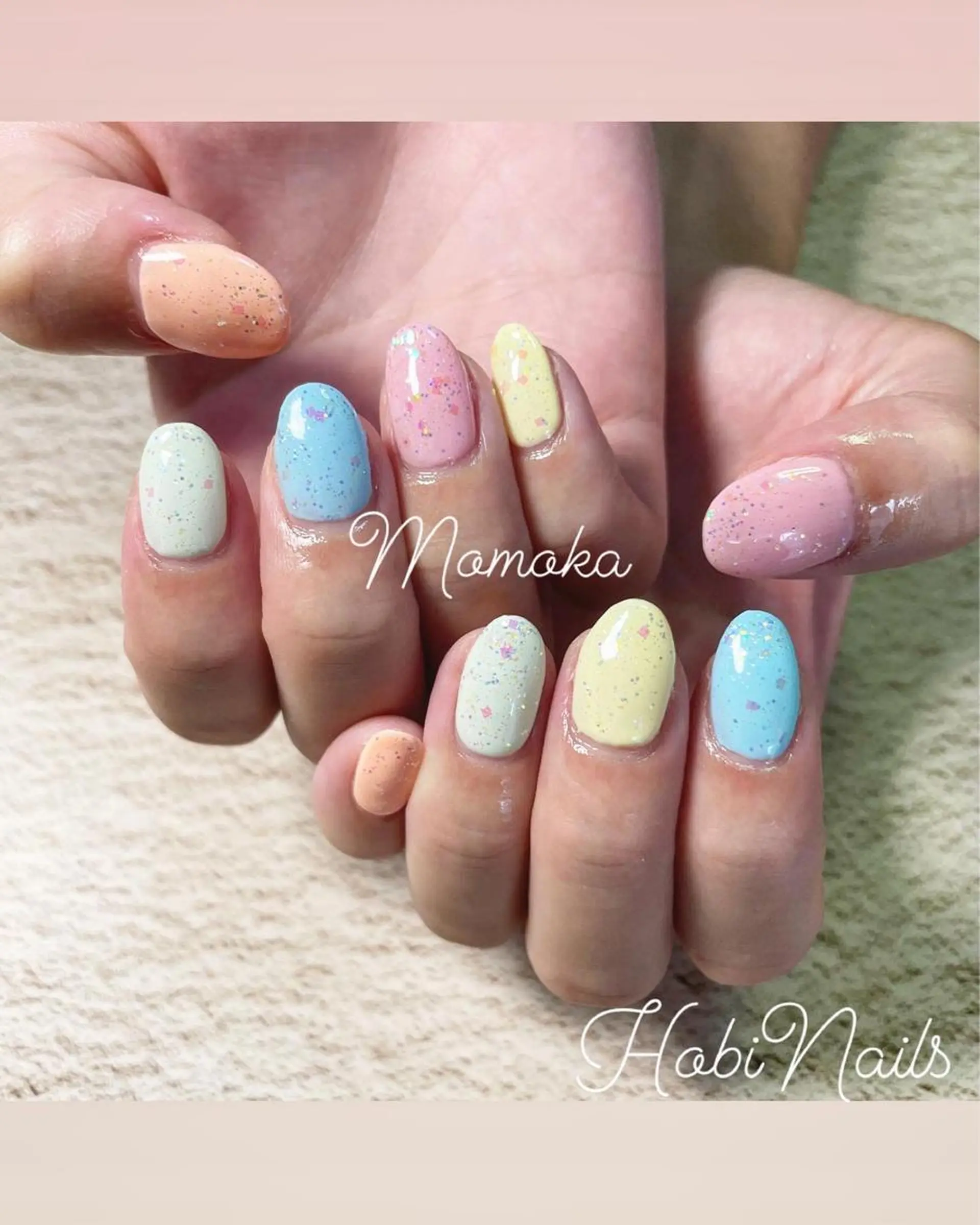 ネイル ワンカラーネイル momoka_nails所属・Momo Nailsのネイルデザイン