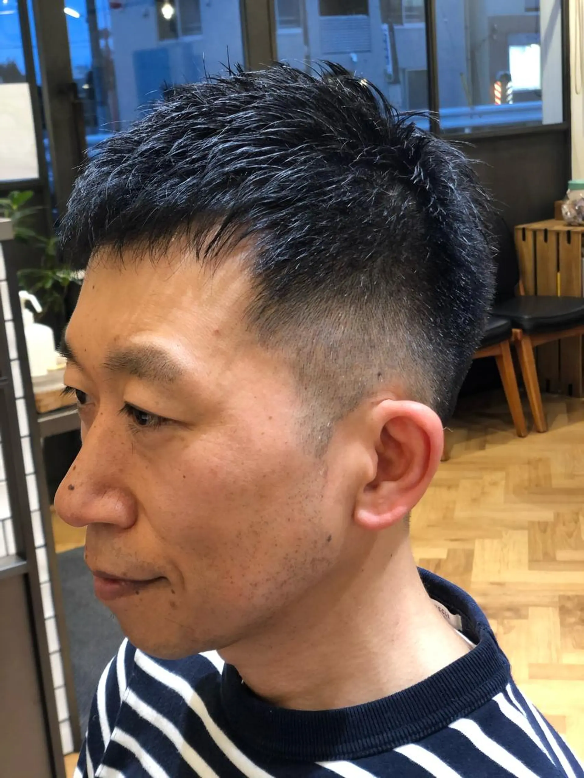 ショート メンズ 空iro所属・三田 義哉のヘアスタイル