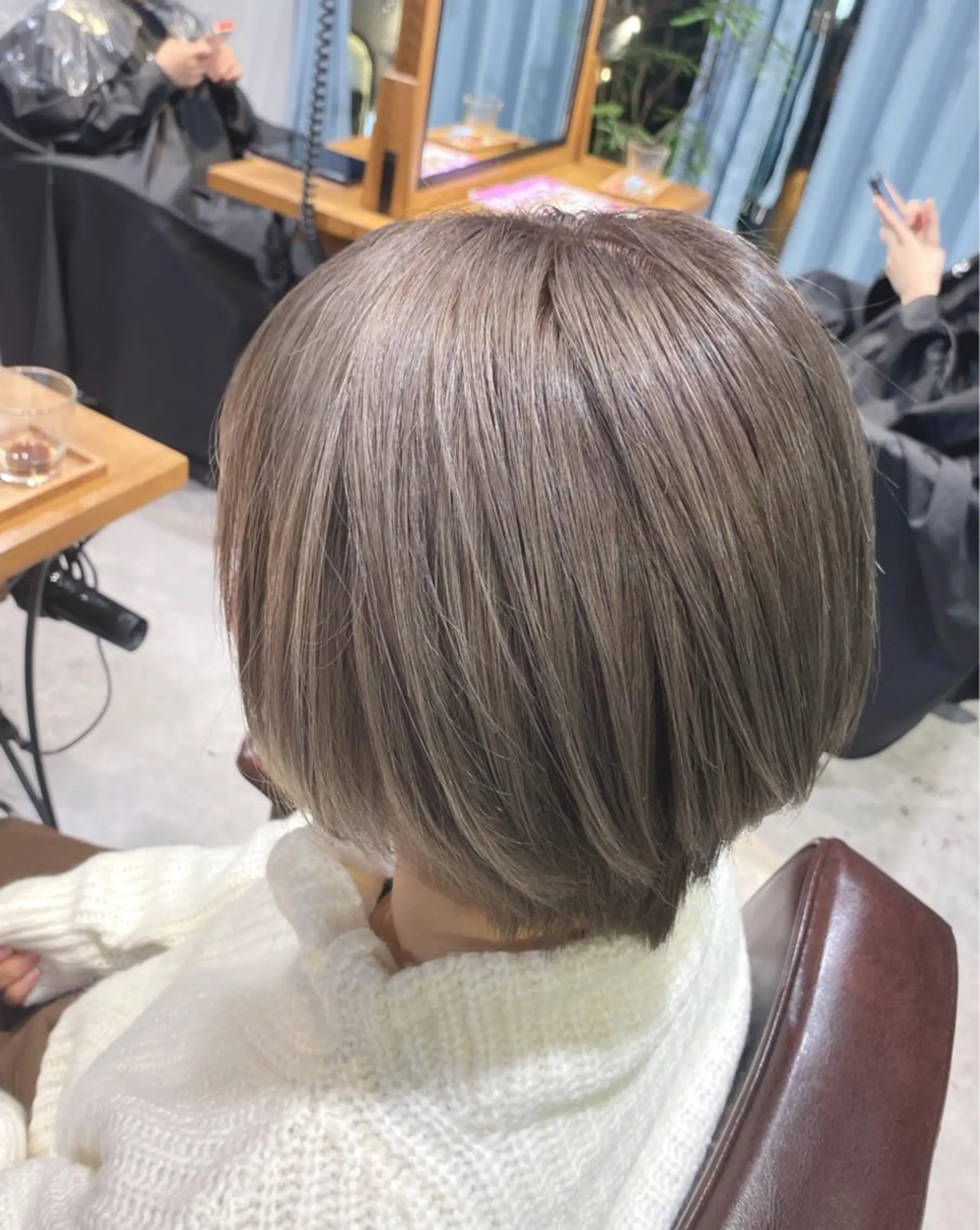 ショート カット ヘアカラー トリートメント AUBEHAIRpeony所属・山形酸性ストレート 古川✂︎のヘアスタイル