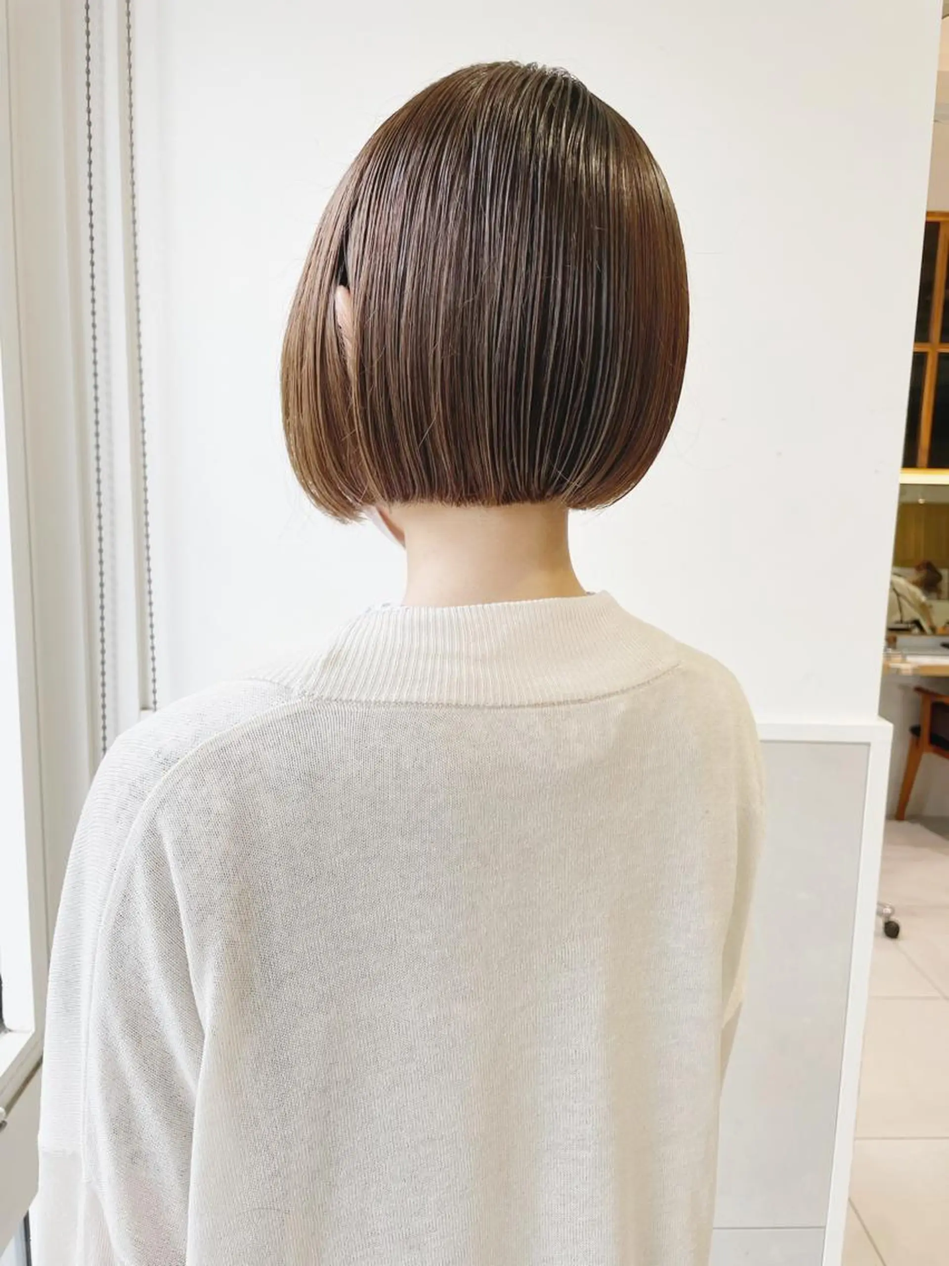 ショート カラー カット ヘアカラー トリートメント 齋藤 咲のヘアスタイル