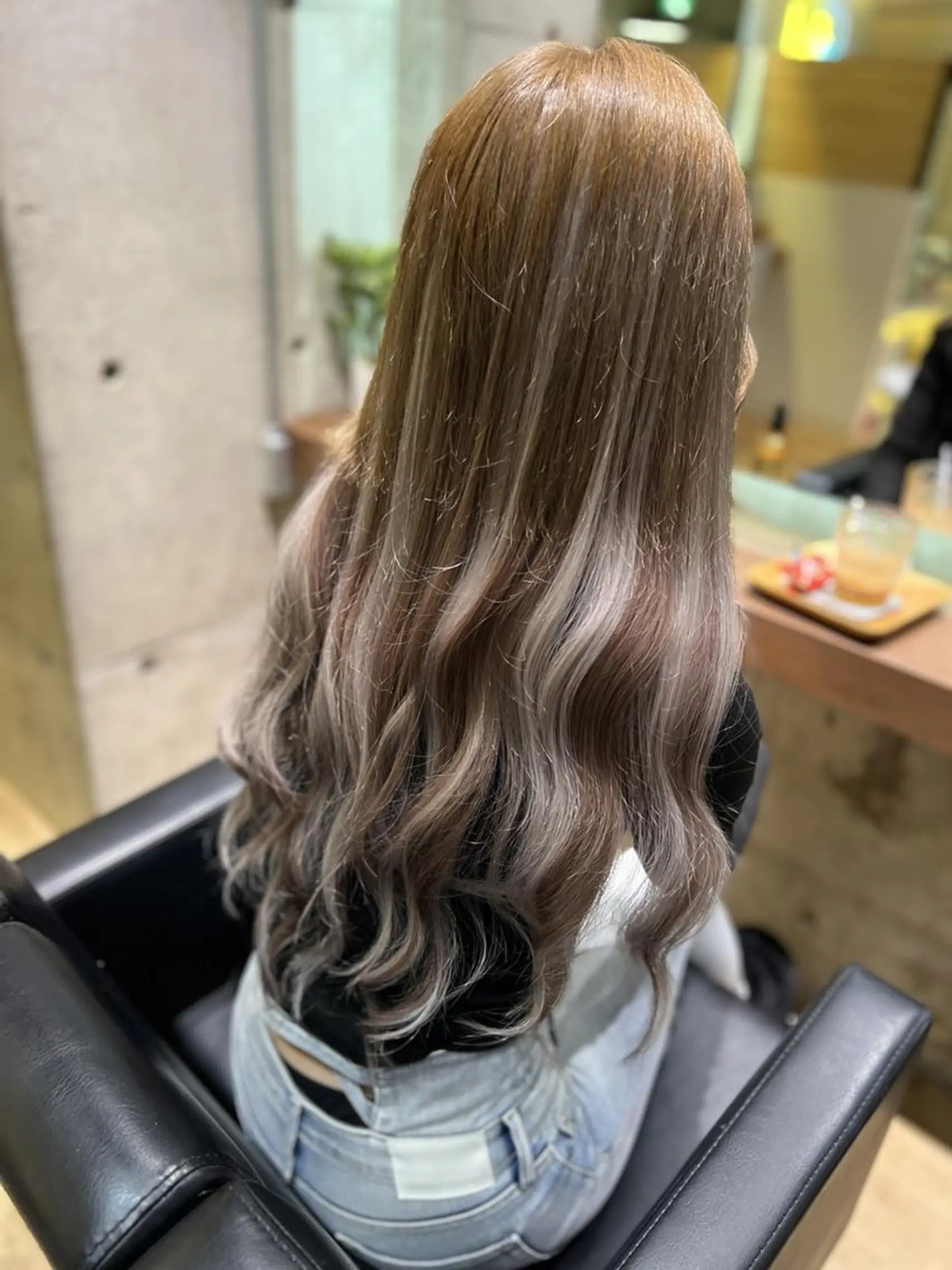 ロング ヘアアレンジ メンズ カラー mi🫧ハイトーン/ エクステ特化Linoのヘアスタイル