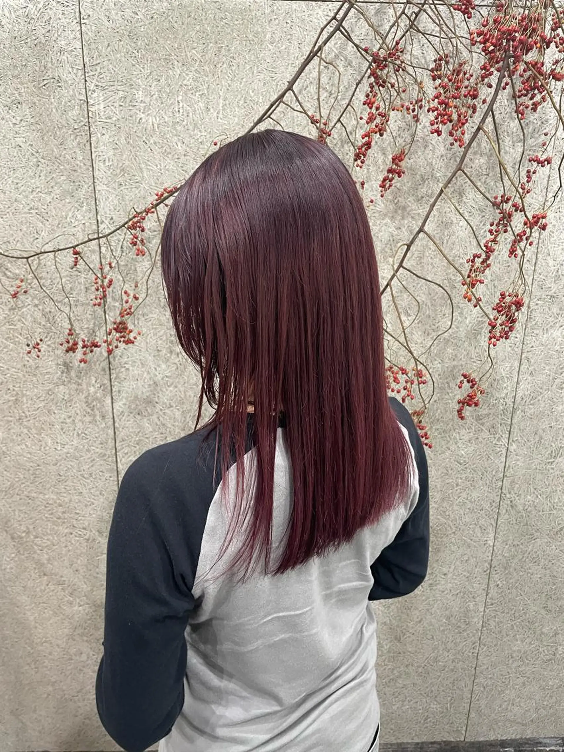 ミディアム akiba ryokaのヘアスタイル