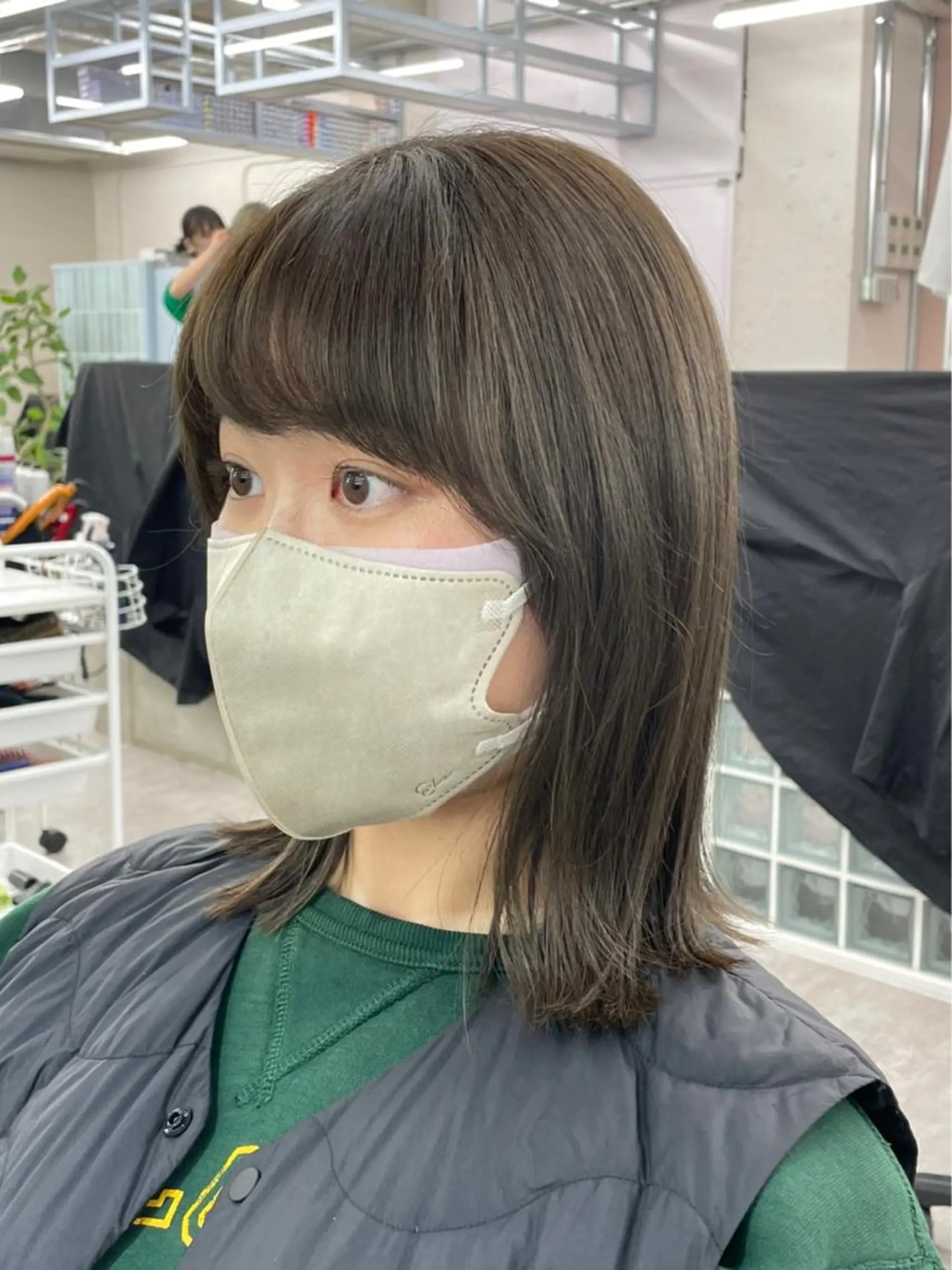 ミディアム arte pelo 辻のヘアスタイル