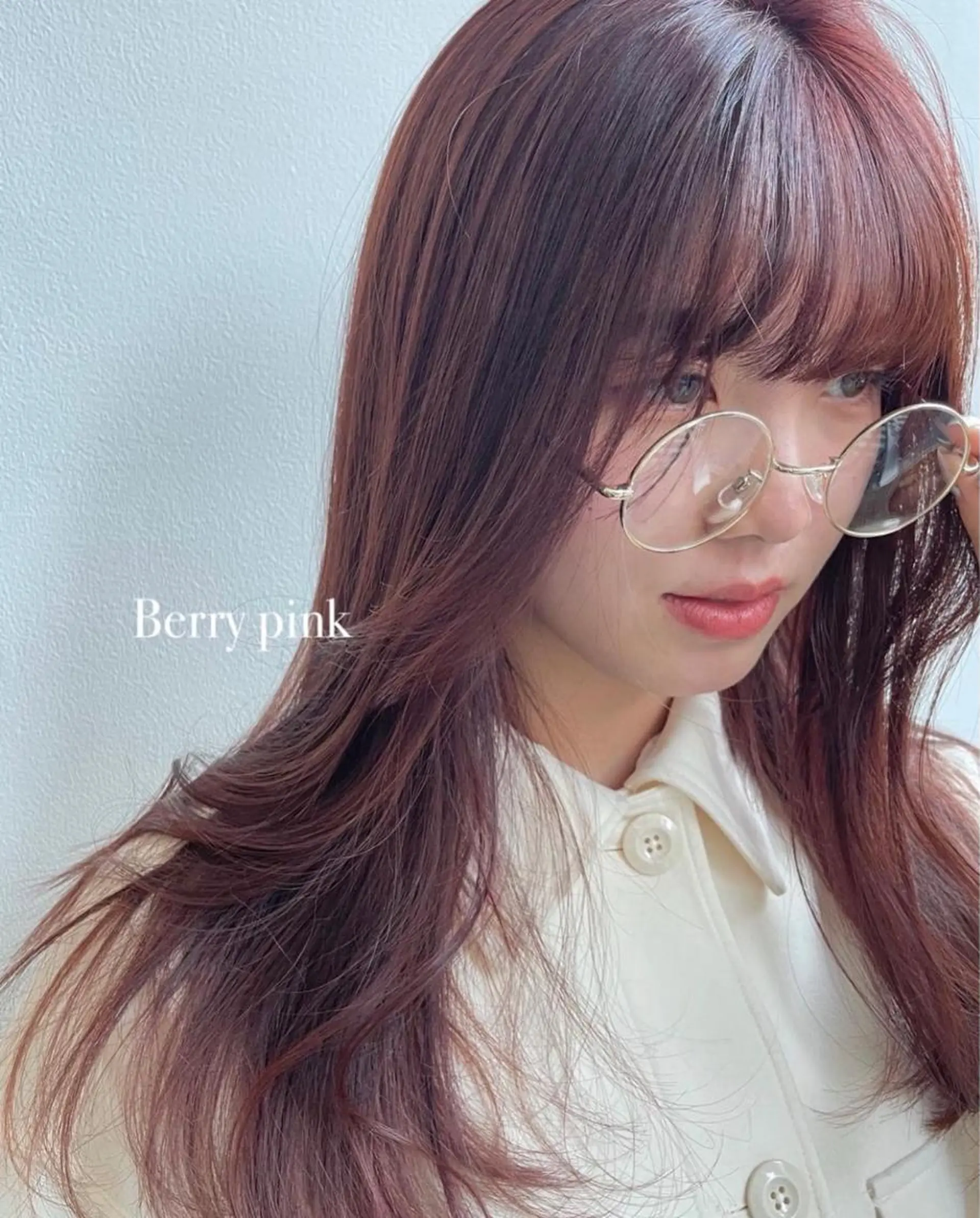 ロング カット ヘアカラー トリートメント レイヤー/韓国 ❤️髪質改善　芹奈のヘアスタイル