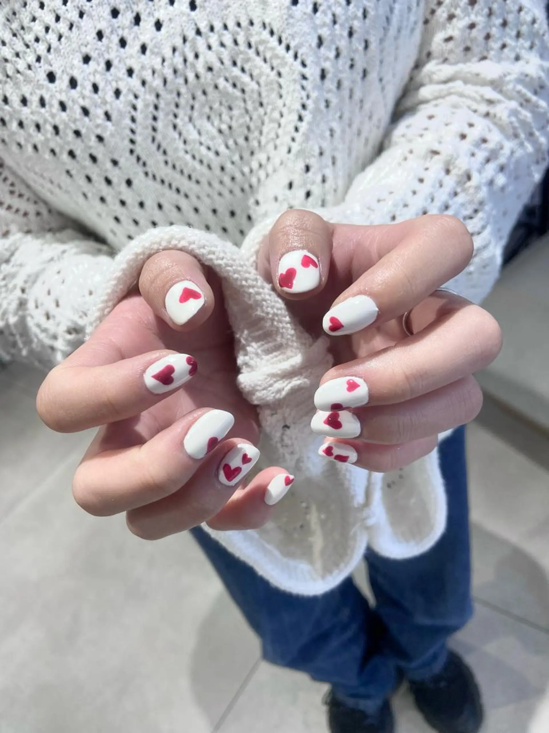 ネイル ワンカラーネイル ハンドネイル 🎀韓国レイヤー特化 🎀ベージュ/ミクのヘアスタイル