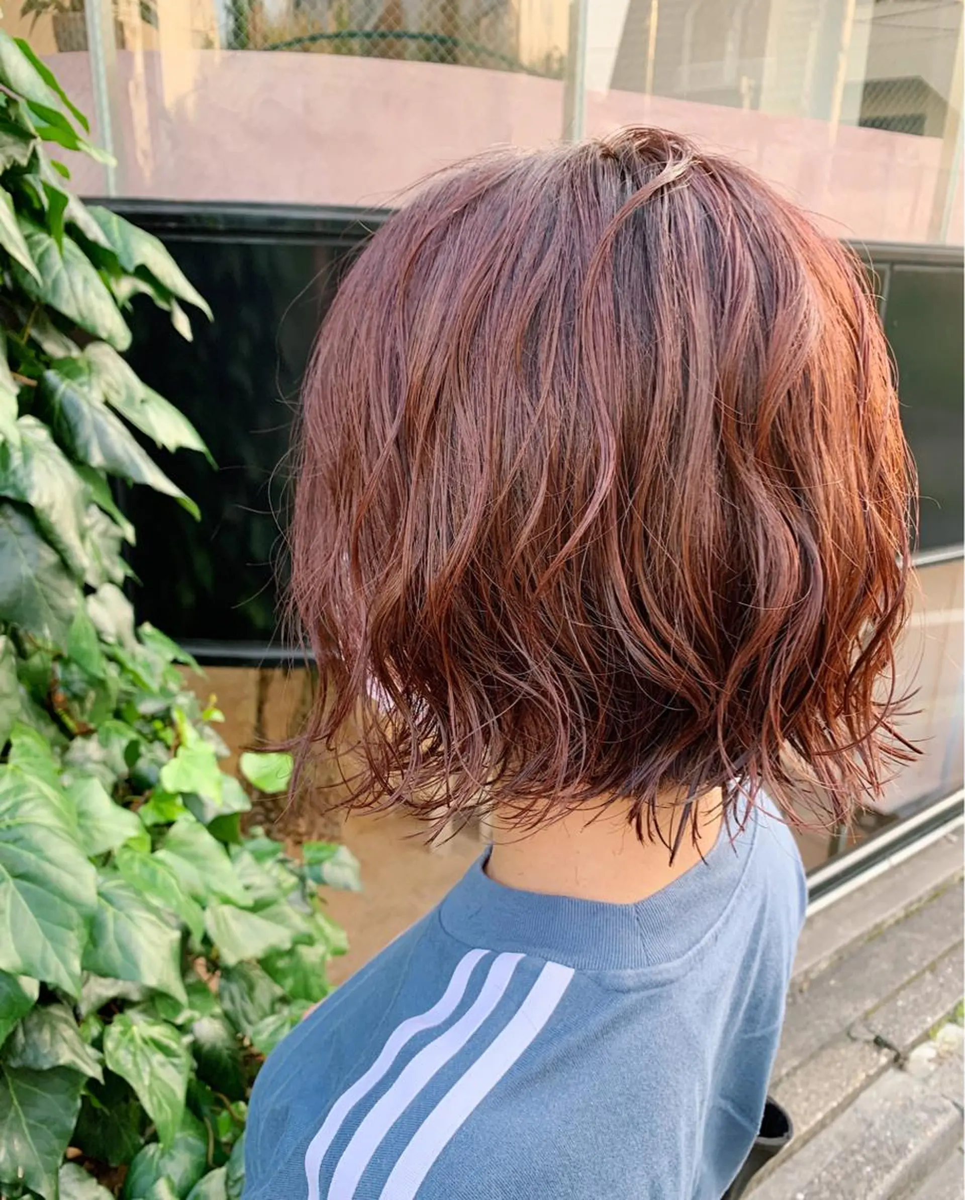 ショート カラー オレンジ ボブ カット ヘアカラー ACT十条店所属・溝口 恭章のヘアスタイル