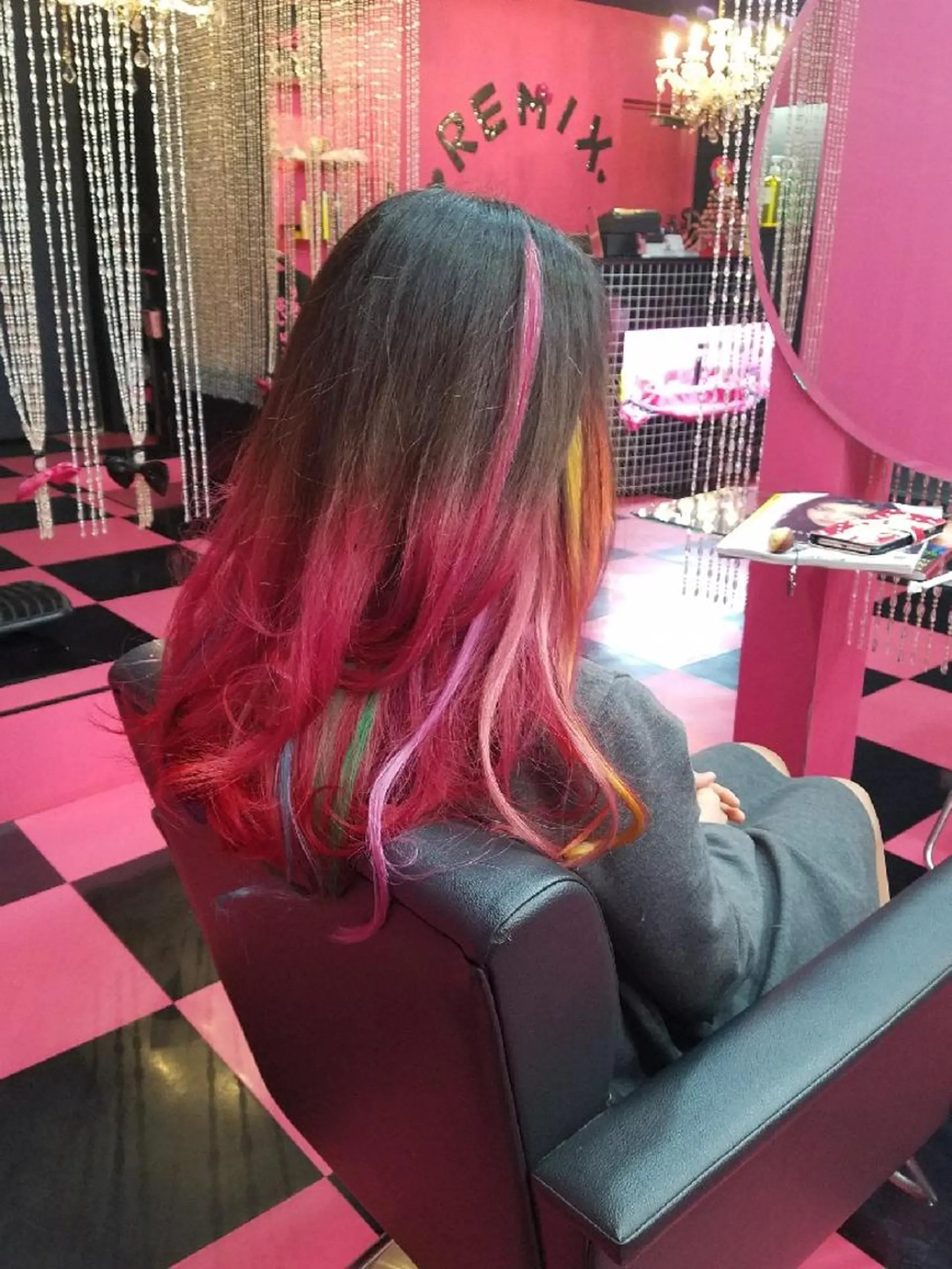 ロング カラー エクステ トリートメント REMIX　by　  Love　hairのヘアスタイル