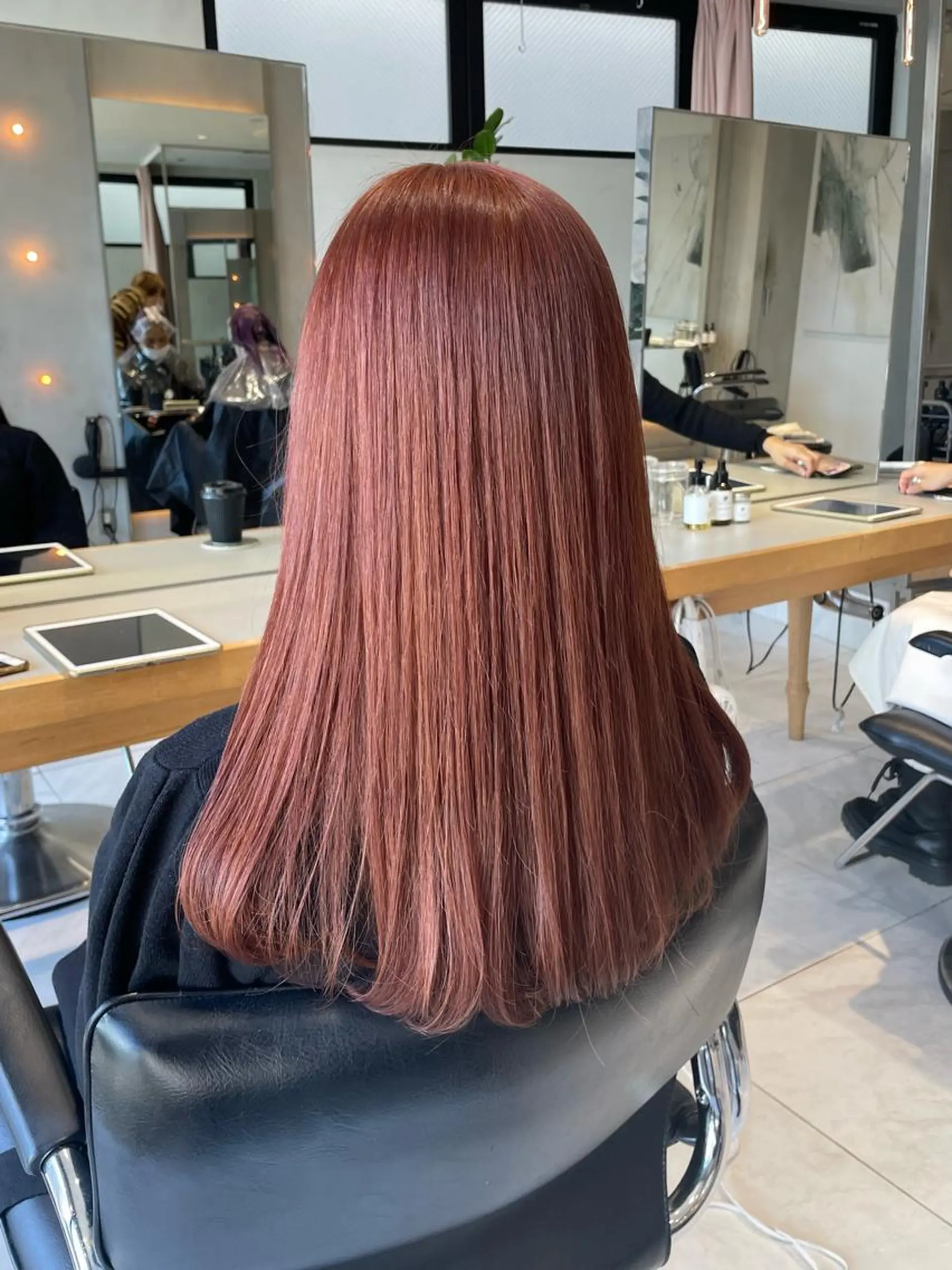 ロング カラー ヘアアレンジ ヘアカラー トリートメント ヘッドスパ ヘアセット 艶髪/レイヤーカット 🐣misakiのヘアスタイル