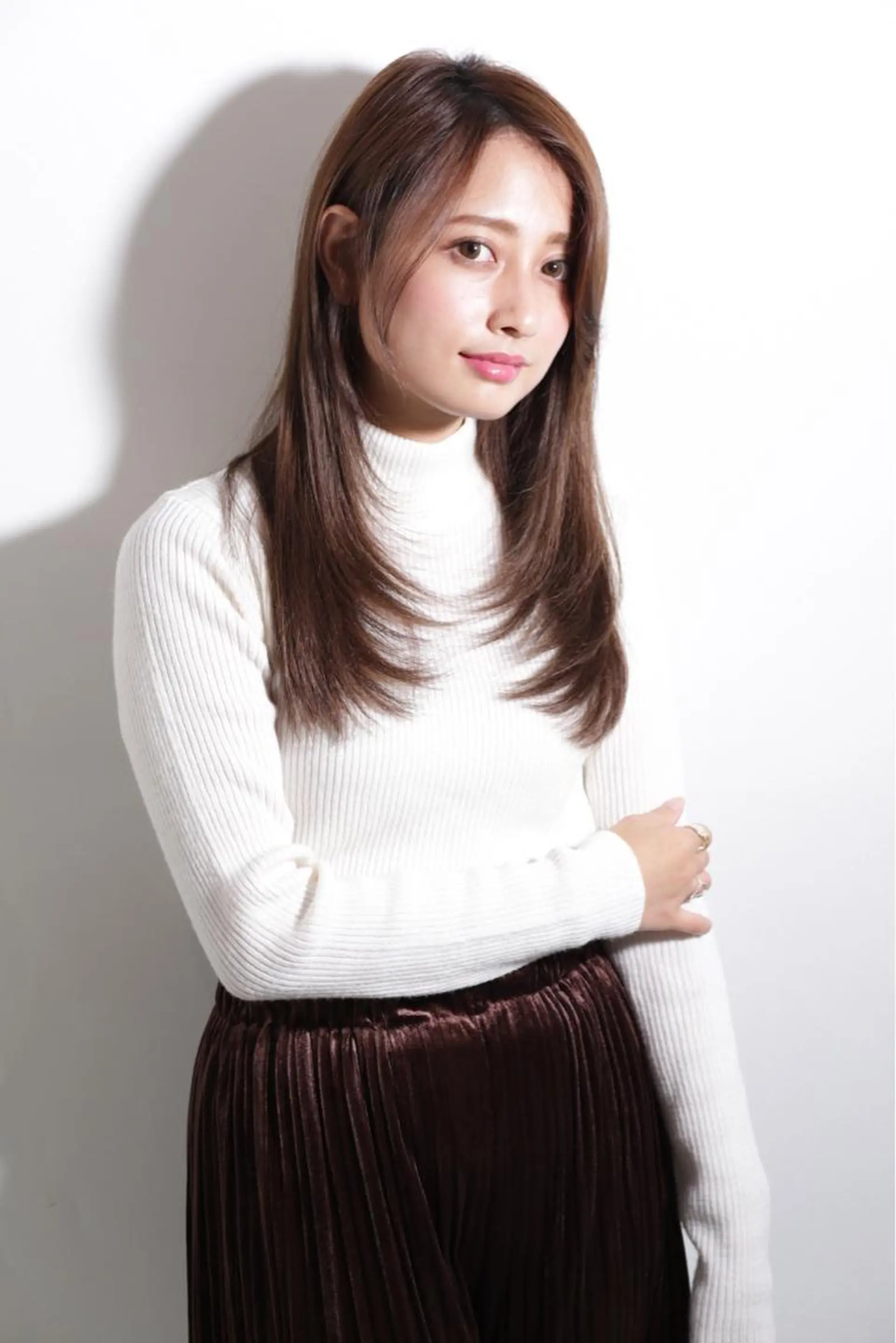 ロング パーマ 髪質改善 縮毛矯正 カット 縮毛矯正 トリートメント 縮毛矯正/髪質改善 /ブリーチ/東陽町✨のヘアスタイル