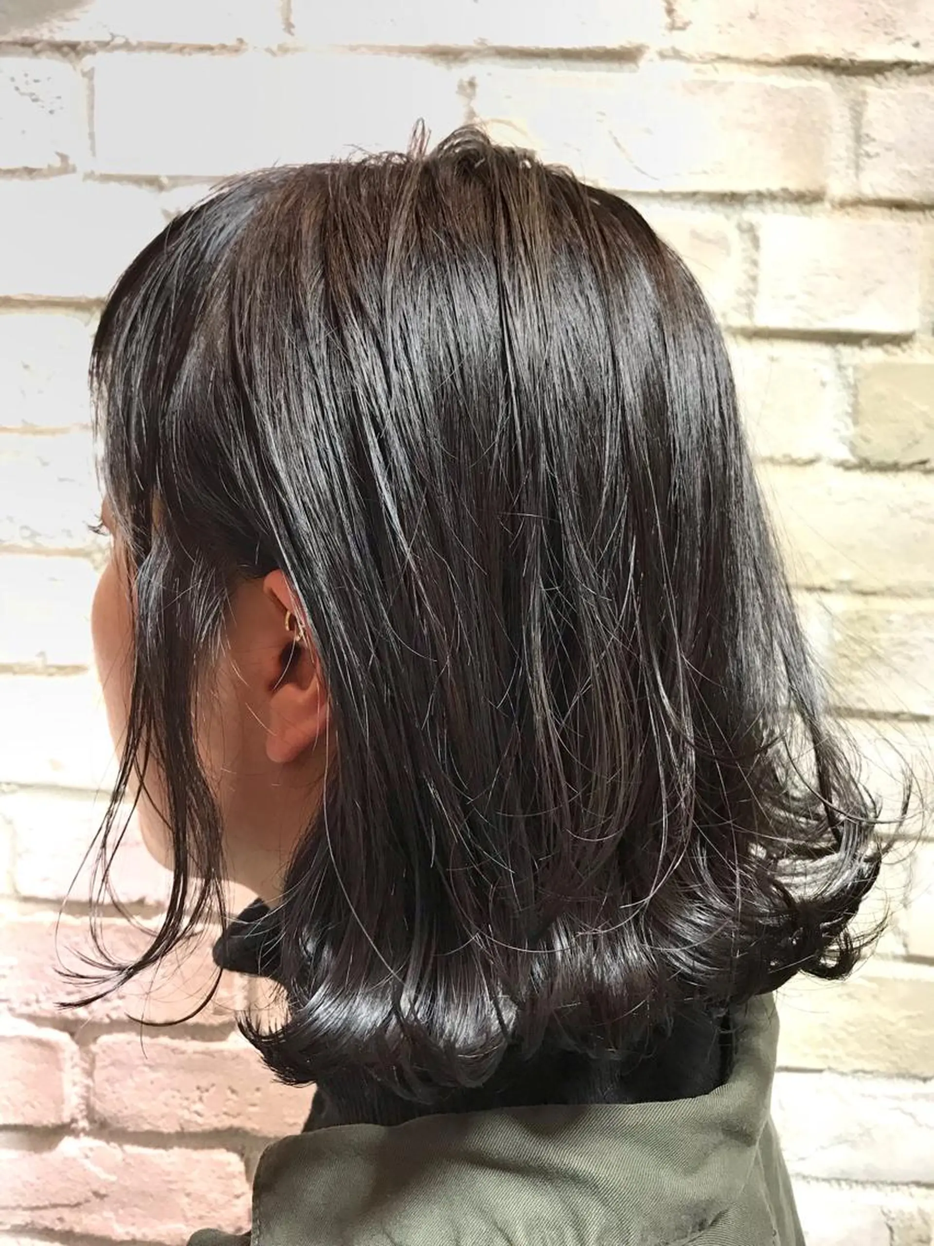 ミディアム カット ヘアカラー トリートメント AMNESIA たまプラーザ所属・Topstylist 大図 遥輝のヘアスタイル