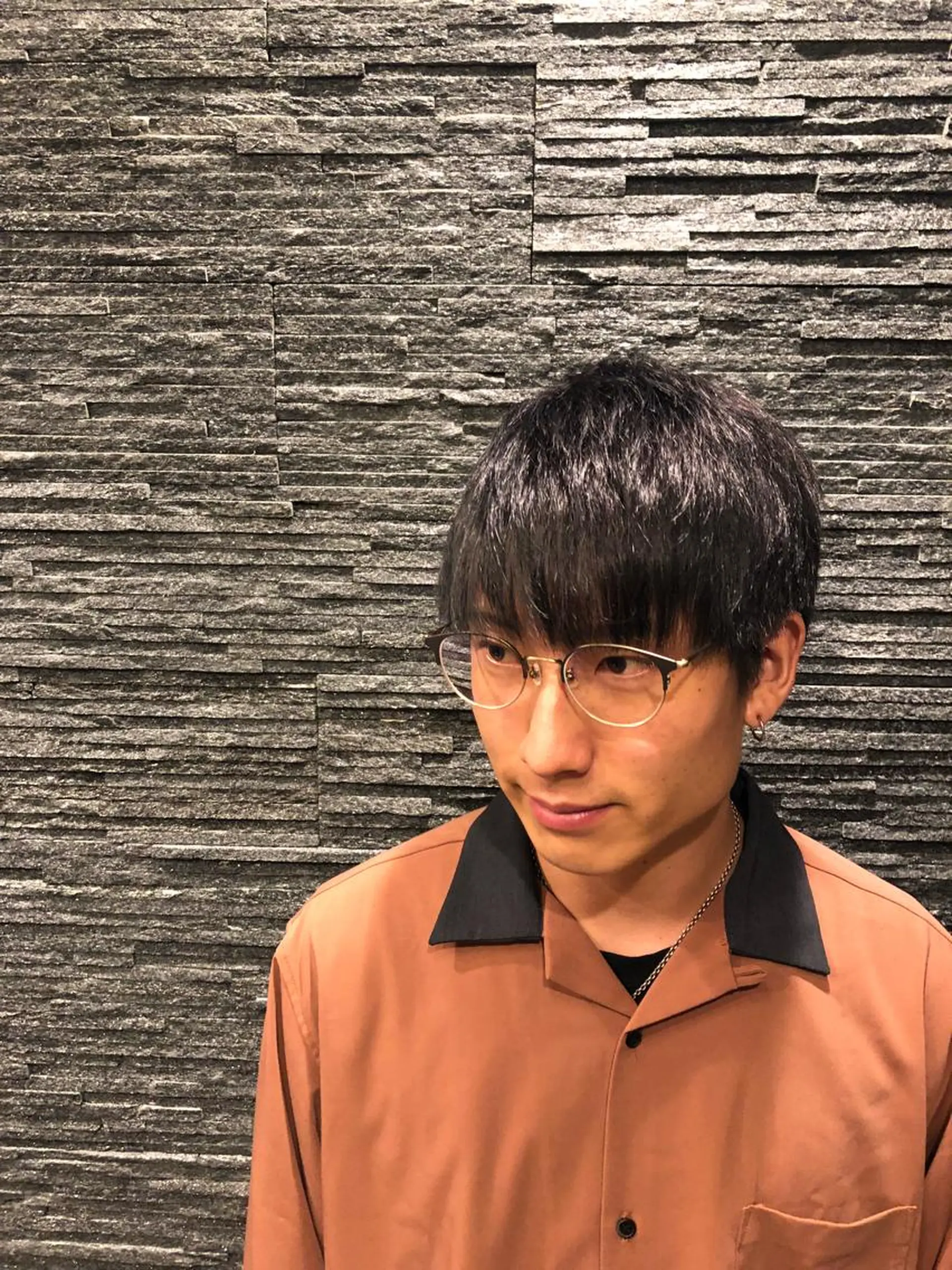 ショート カット メンズカットフェード パーマ/前山竜貴のヘアスタイル