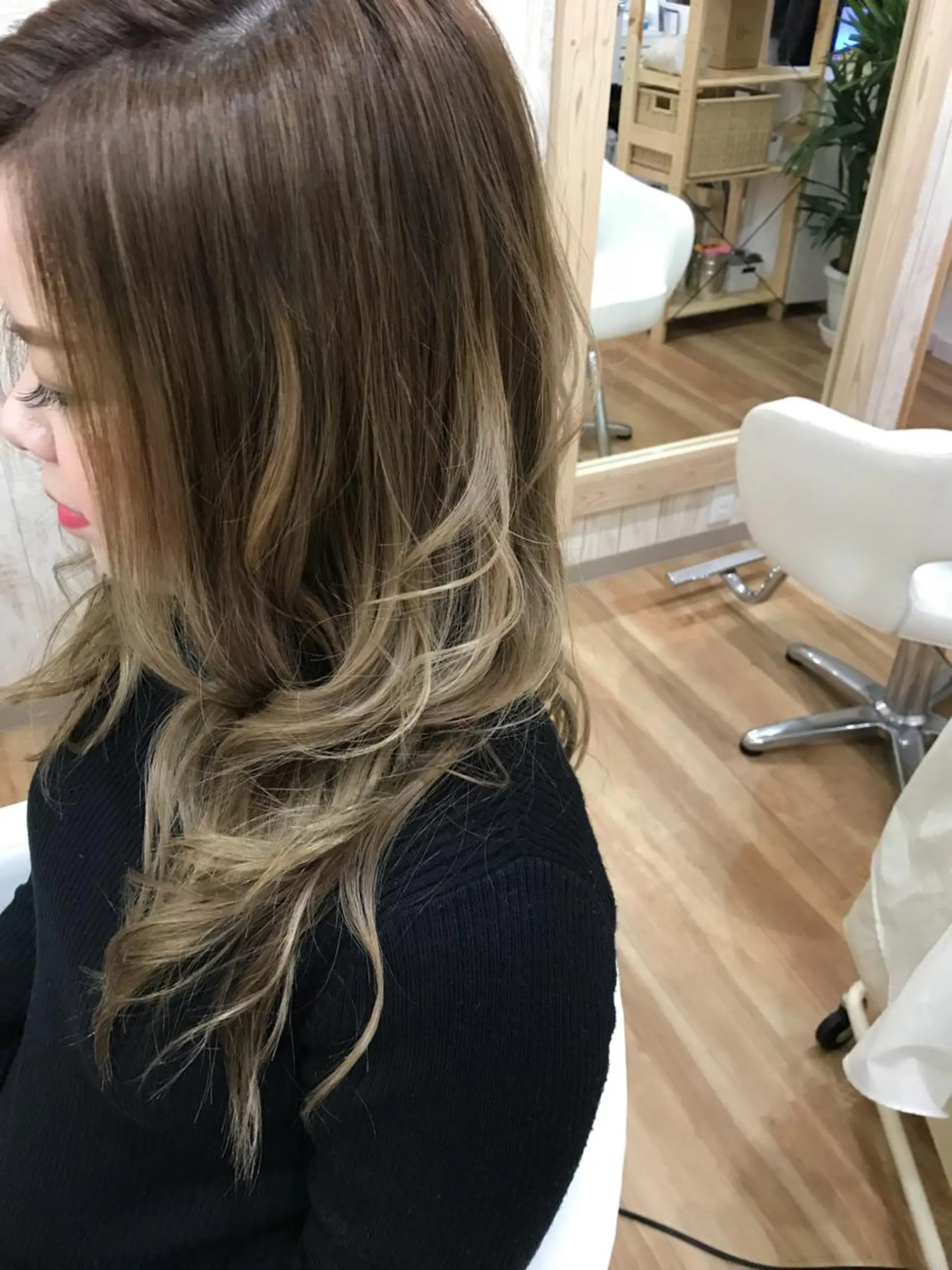 ロング カラー グラデーションカラー Hair＆ＭakeEPIC所属・hair &make EPICRUMIのヘアスタイル