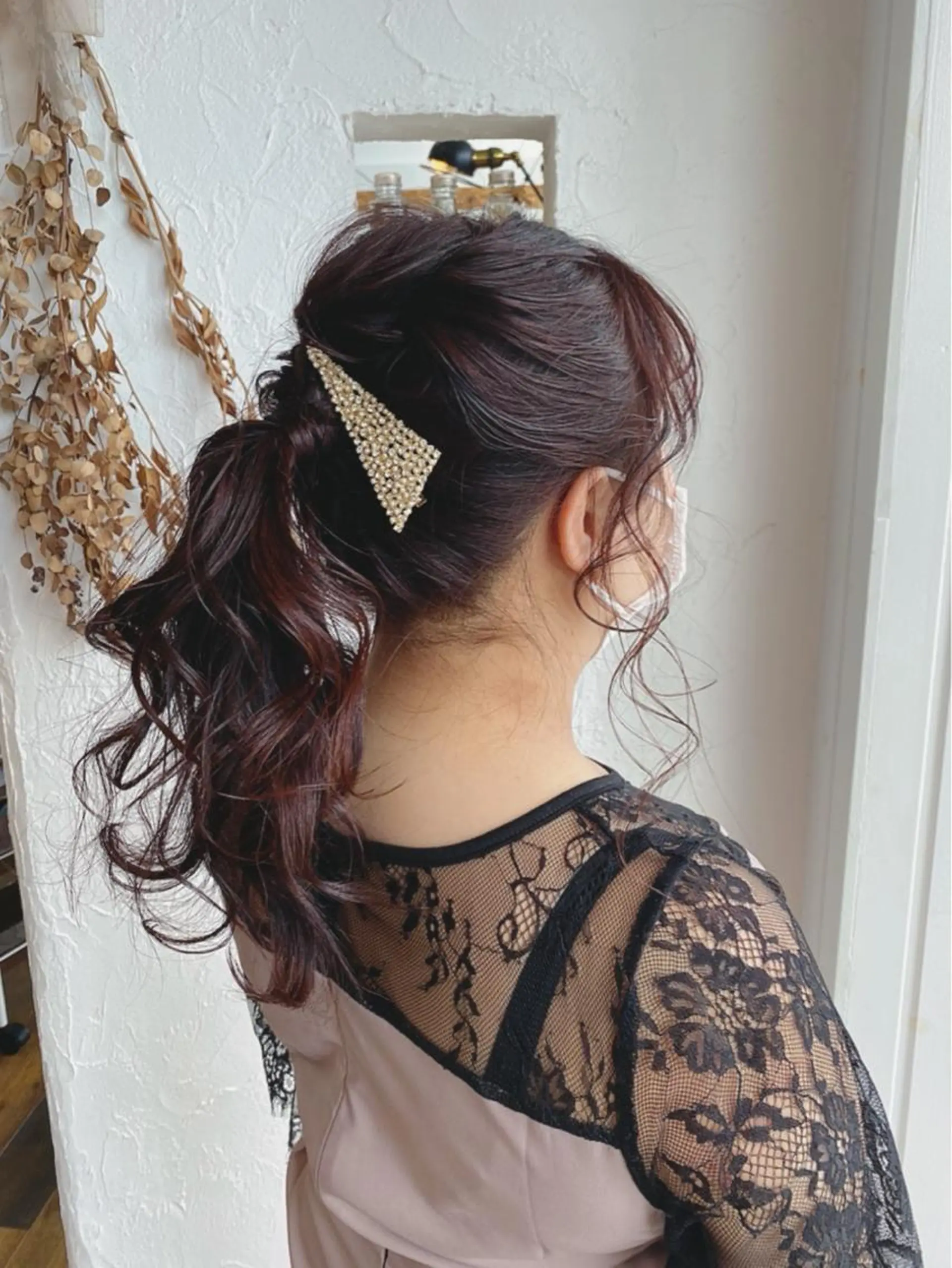 セミロング カラー パーマ ヘアアレンジ ネイル 美容室 ソンリエのヘアスタイル