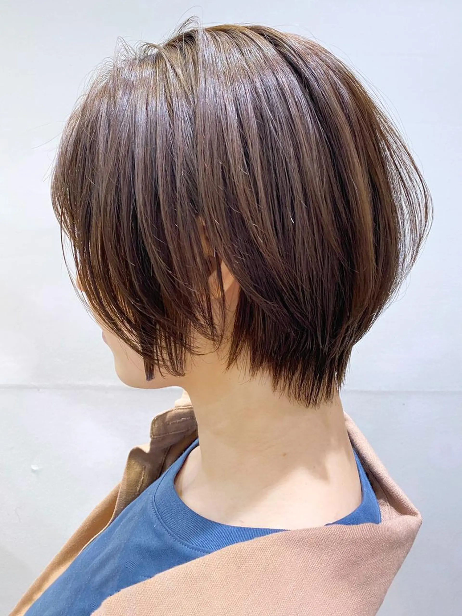 ショート カラー パーマ ヘアアレンジ ショートヘア ITbyALBUM 浦和店のヘアスタイル