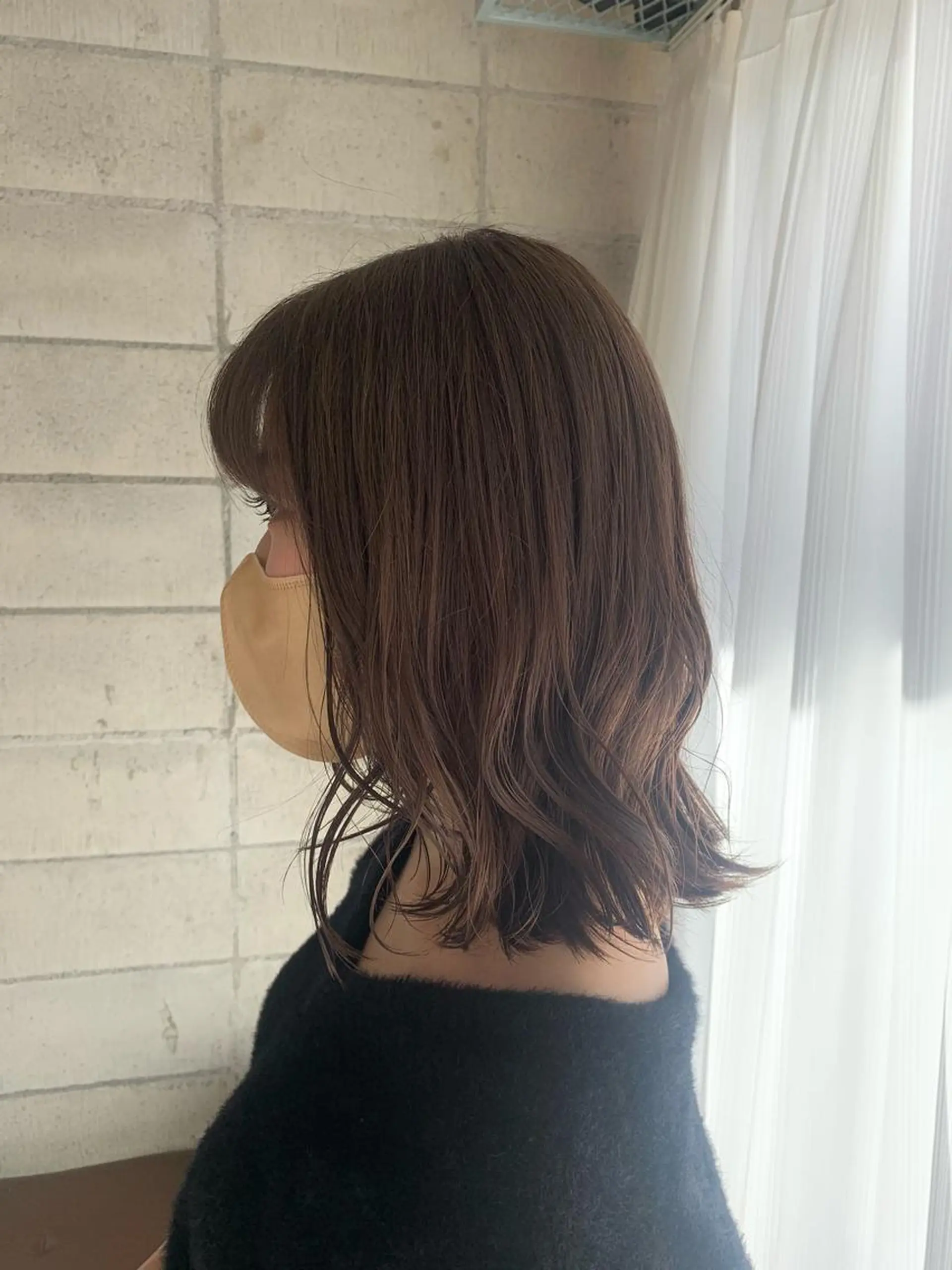 ミディアム カラー . mizuki .のヘアスタイル