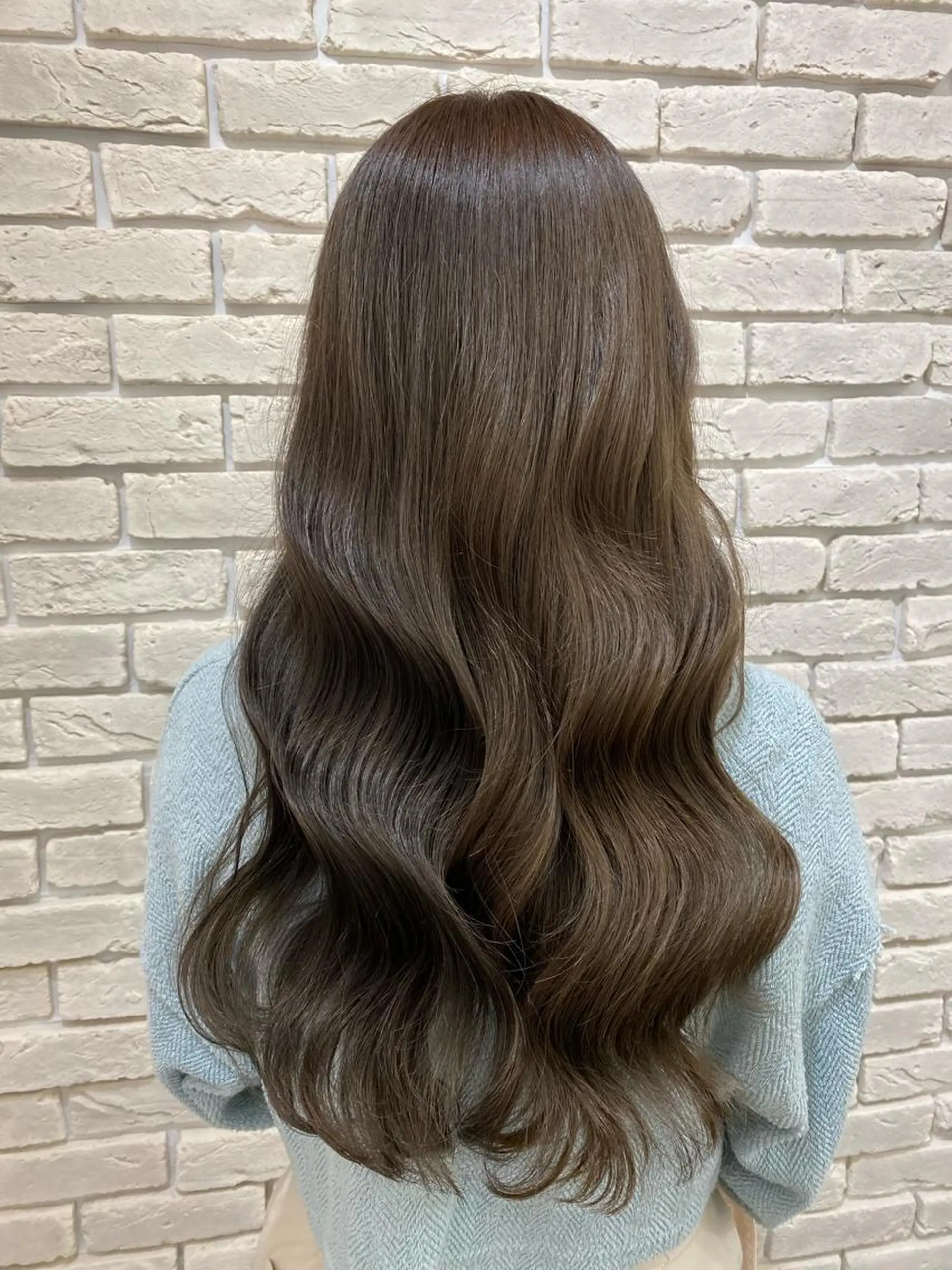 ロング 髪質改善 トリートメント ヘアカラー トリートメント 髪質改善&ヘアケア 永山若奈のヘアスタイル