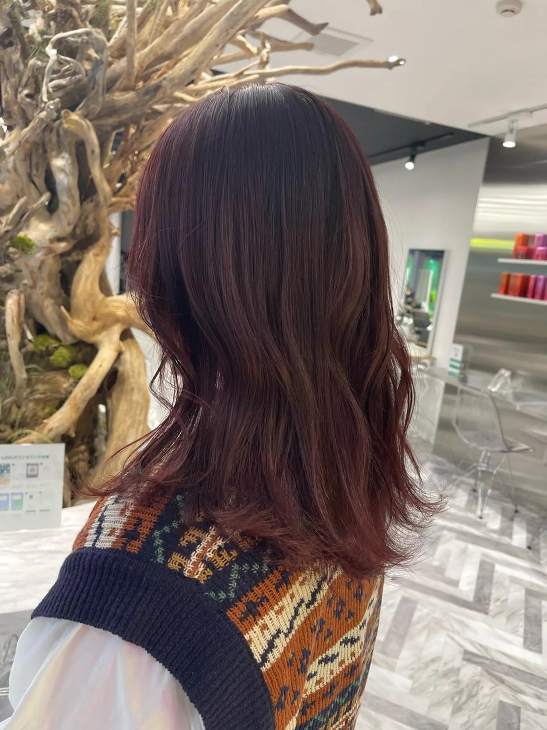 カラー ヘアカラー ユナ🌙 nailのネイルデザイン