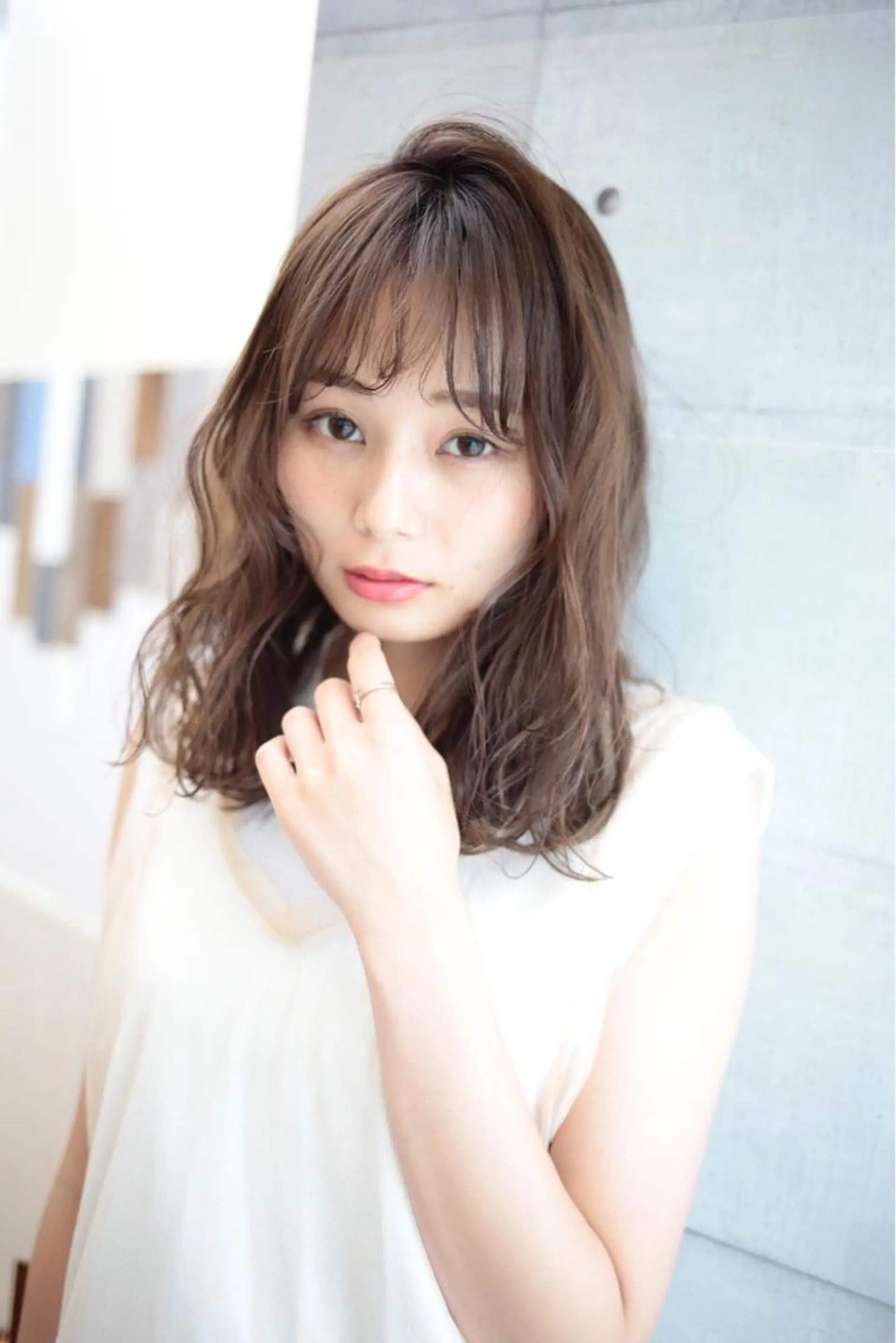 ミディアム カット ヘアカラー トリートメント パーソナルカラー骨格 顔タイプ 小幡のその他イメージ