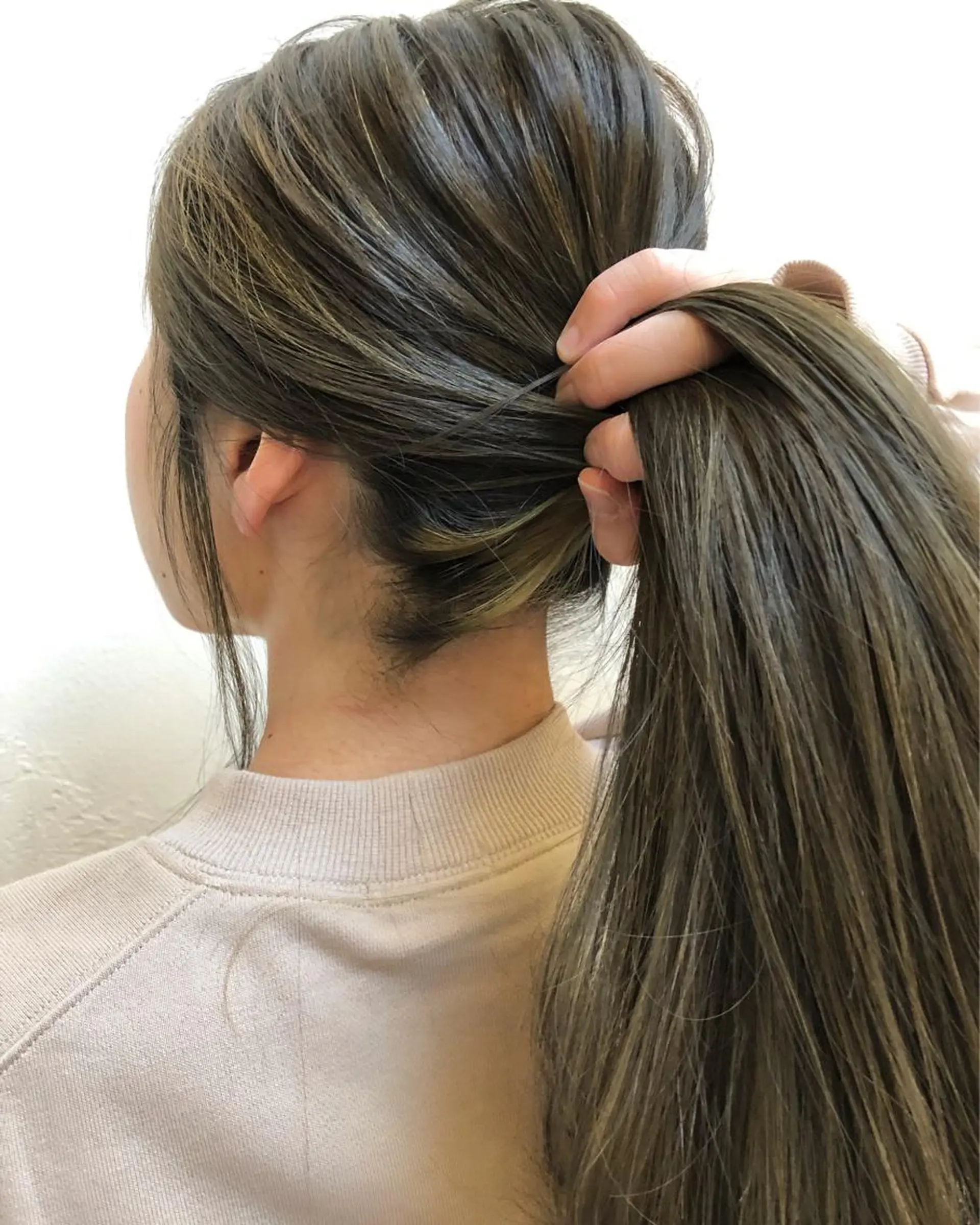 セミロング カラー アディクシーカラー ハイライトカラー ハイライト トリートメント luve heart's And Be  minamisemba所属・脇坂 佳世の眉毛・アイブロウイメージ