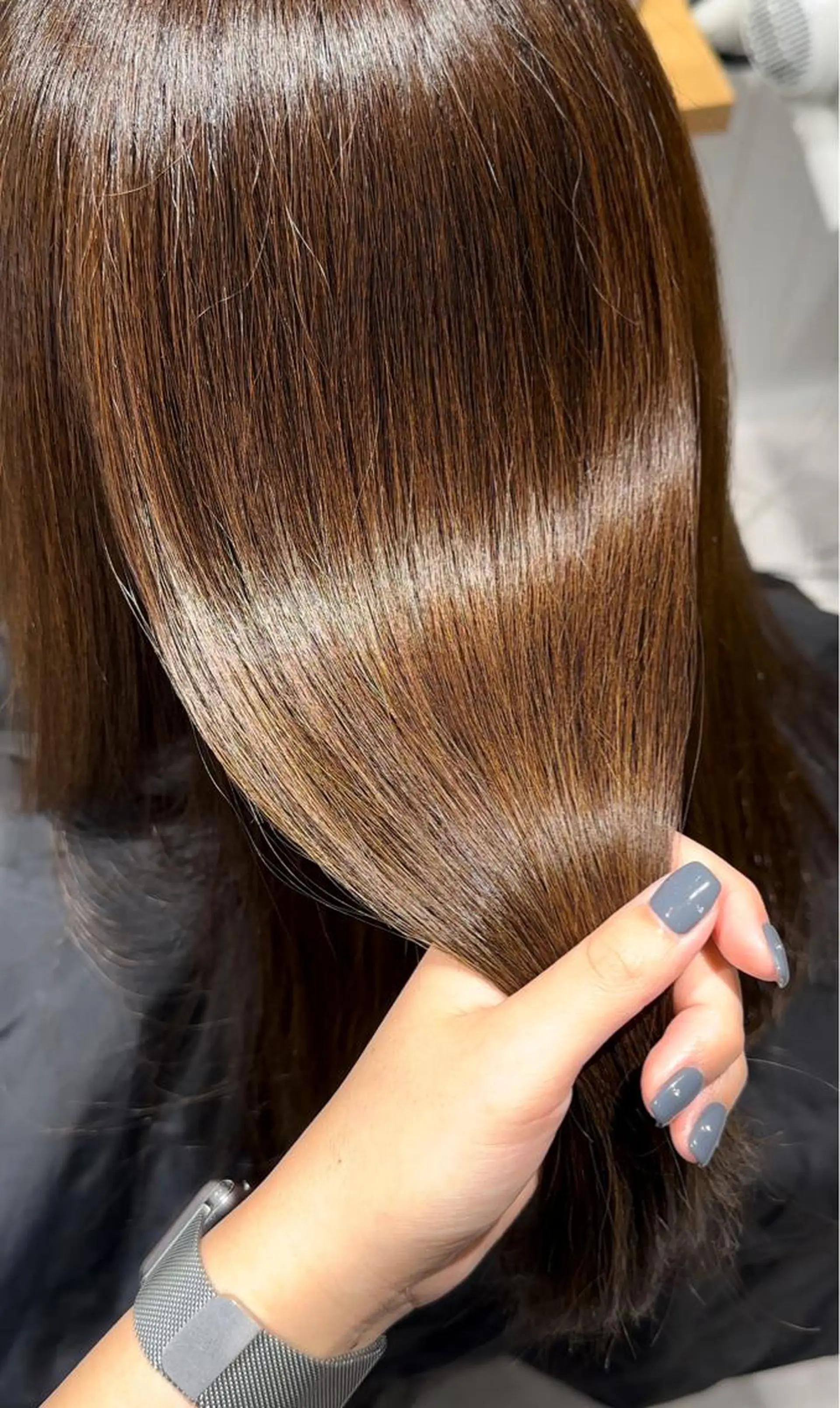 ロング カラー 髪質改善 イオリのヘアスタイル