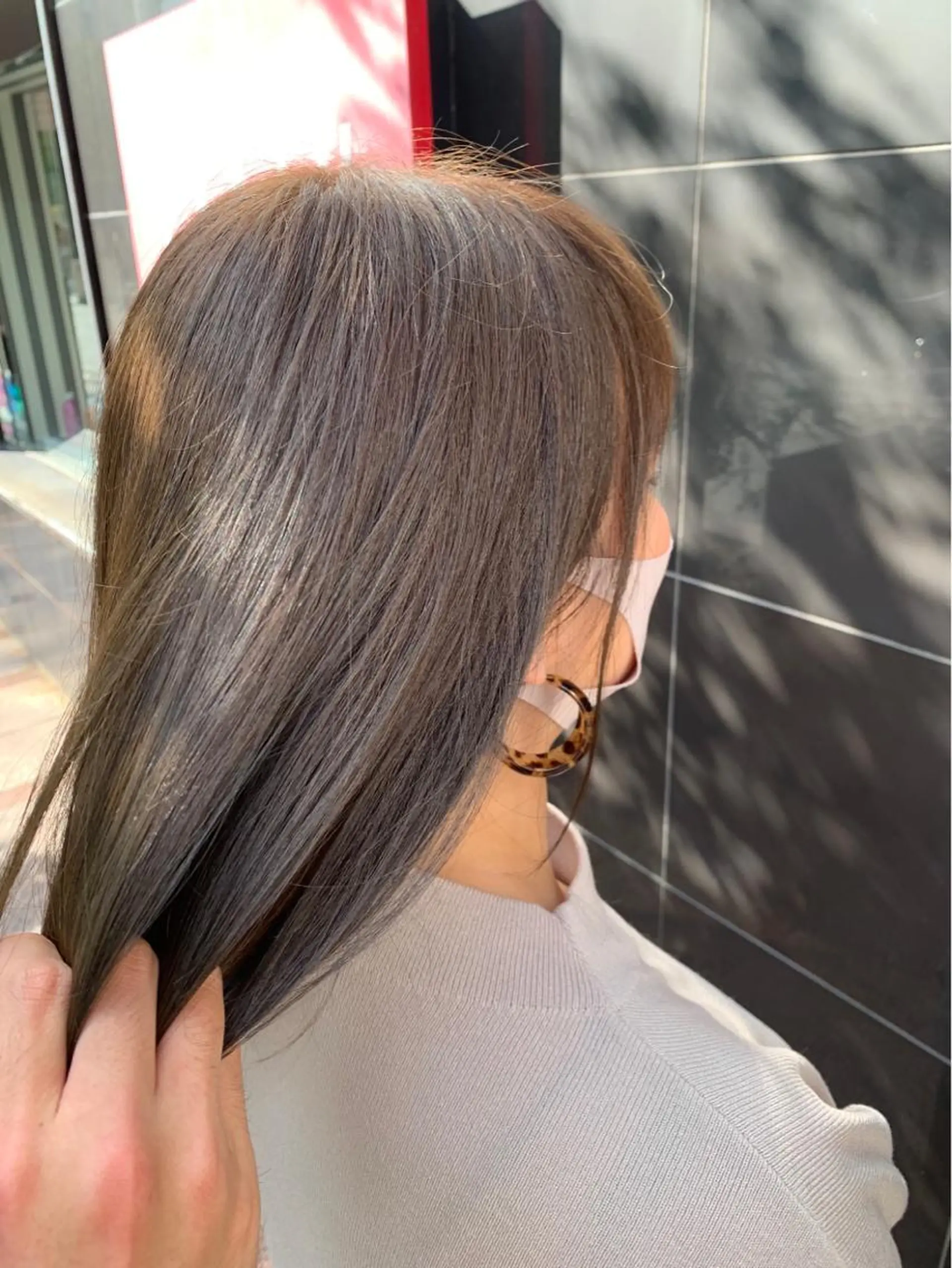 ミディアム カット ヘアカラー トリートメント Eir-LUXE-所属・Eir-LUXE- 代表　鈴木翔平のヘアスタイル