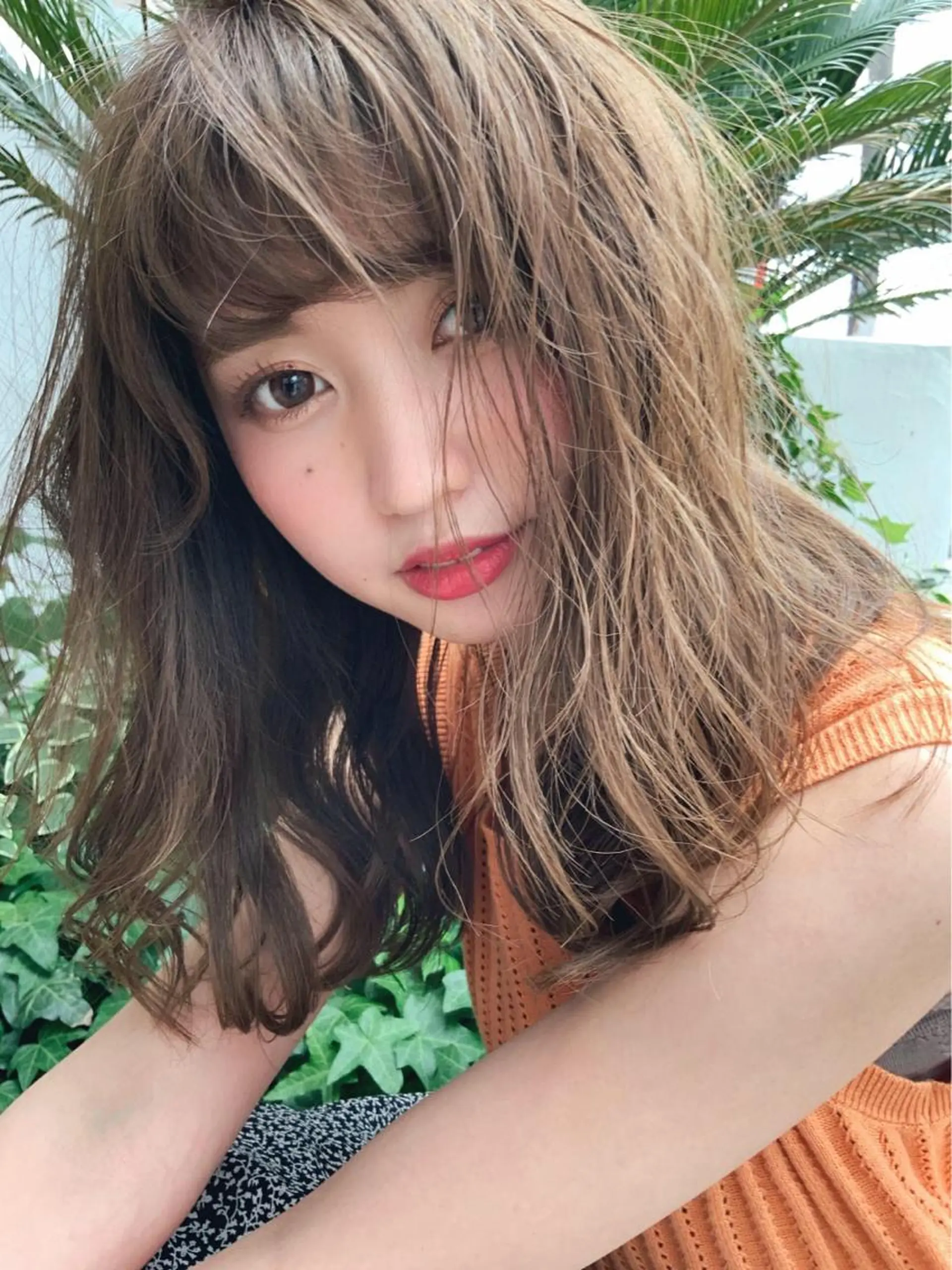 ミディアム カラー メンズカット特化柏駅 徒歩3分LOUのヘアスタイル