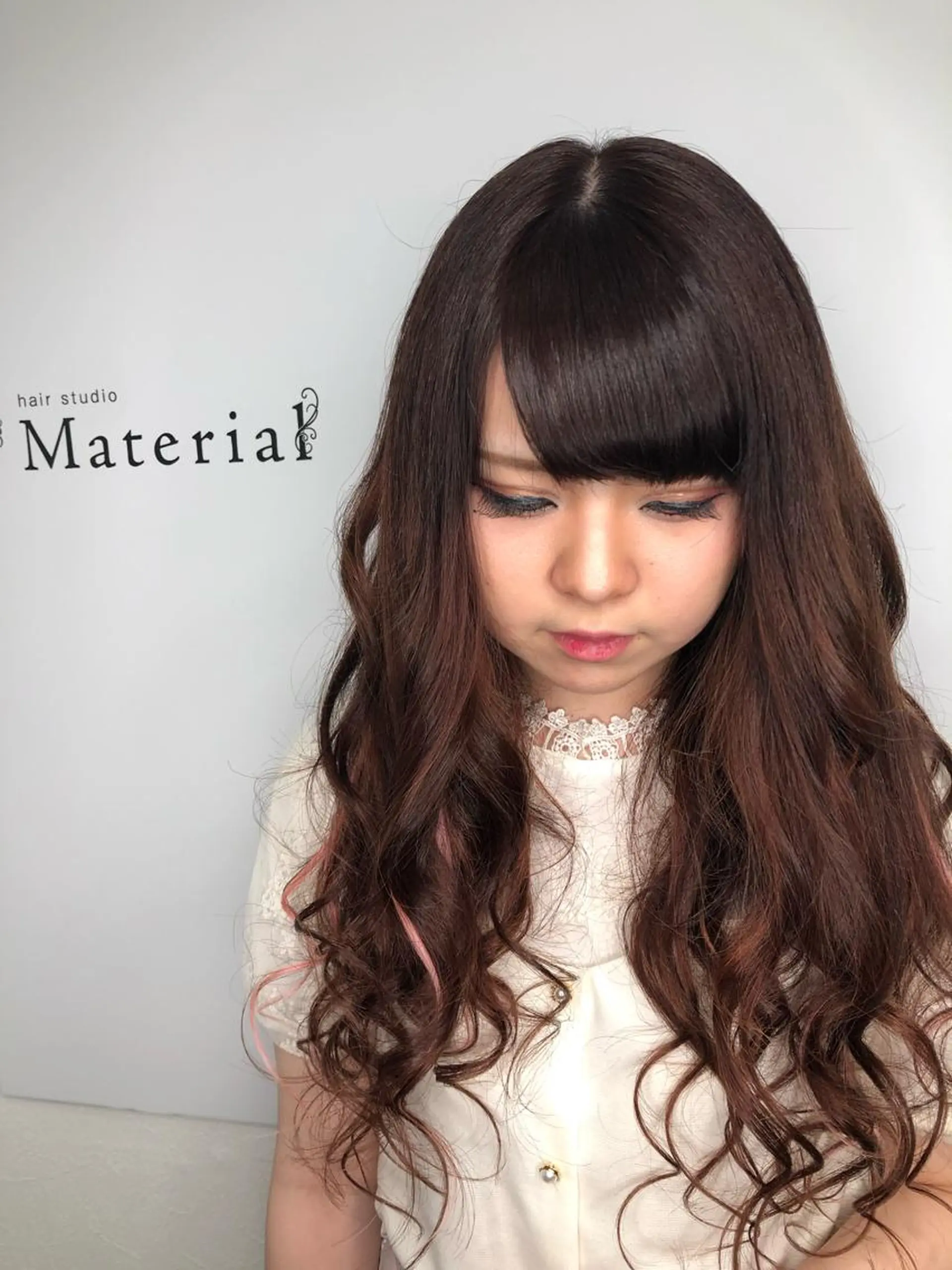 ロング プルエクステ エクステ カット ヘアカラー トリートメント エクステ Wakita Masakiのヘアスタイル