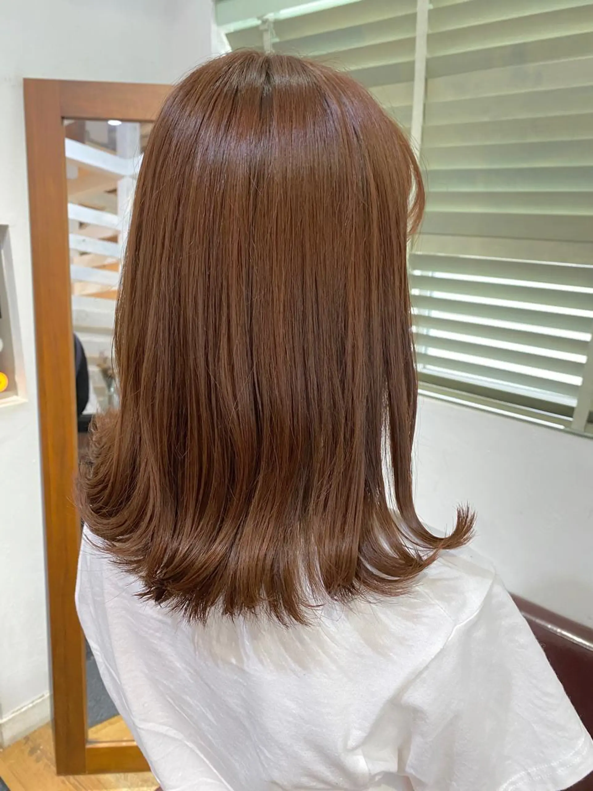 セミロング 吉原 みえのヘアスタイル