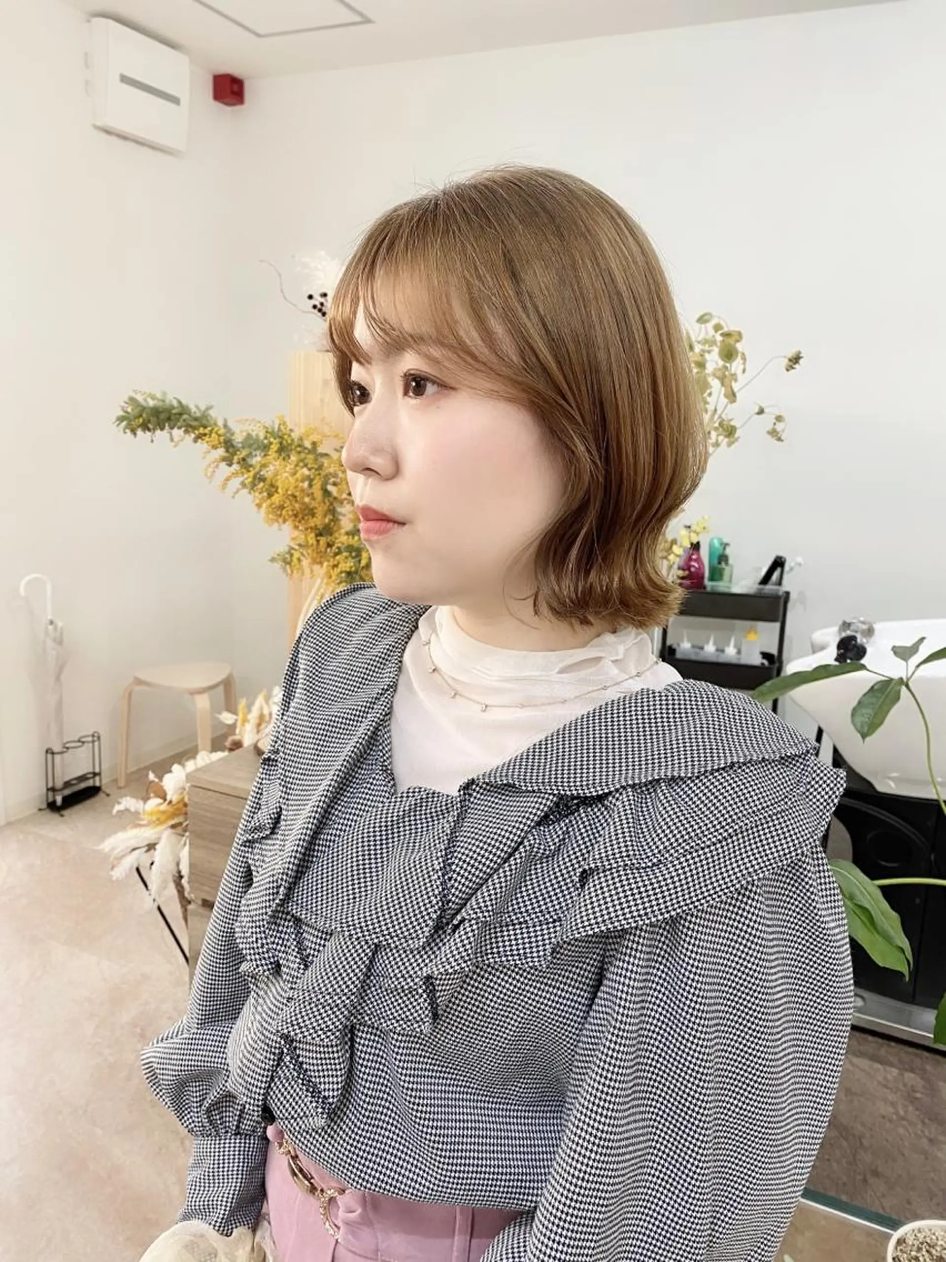 ショート カラー ヘアアレンジ ume所属・ひなの .のその他イメージ