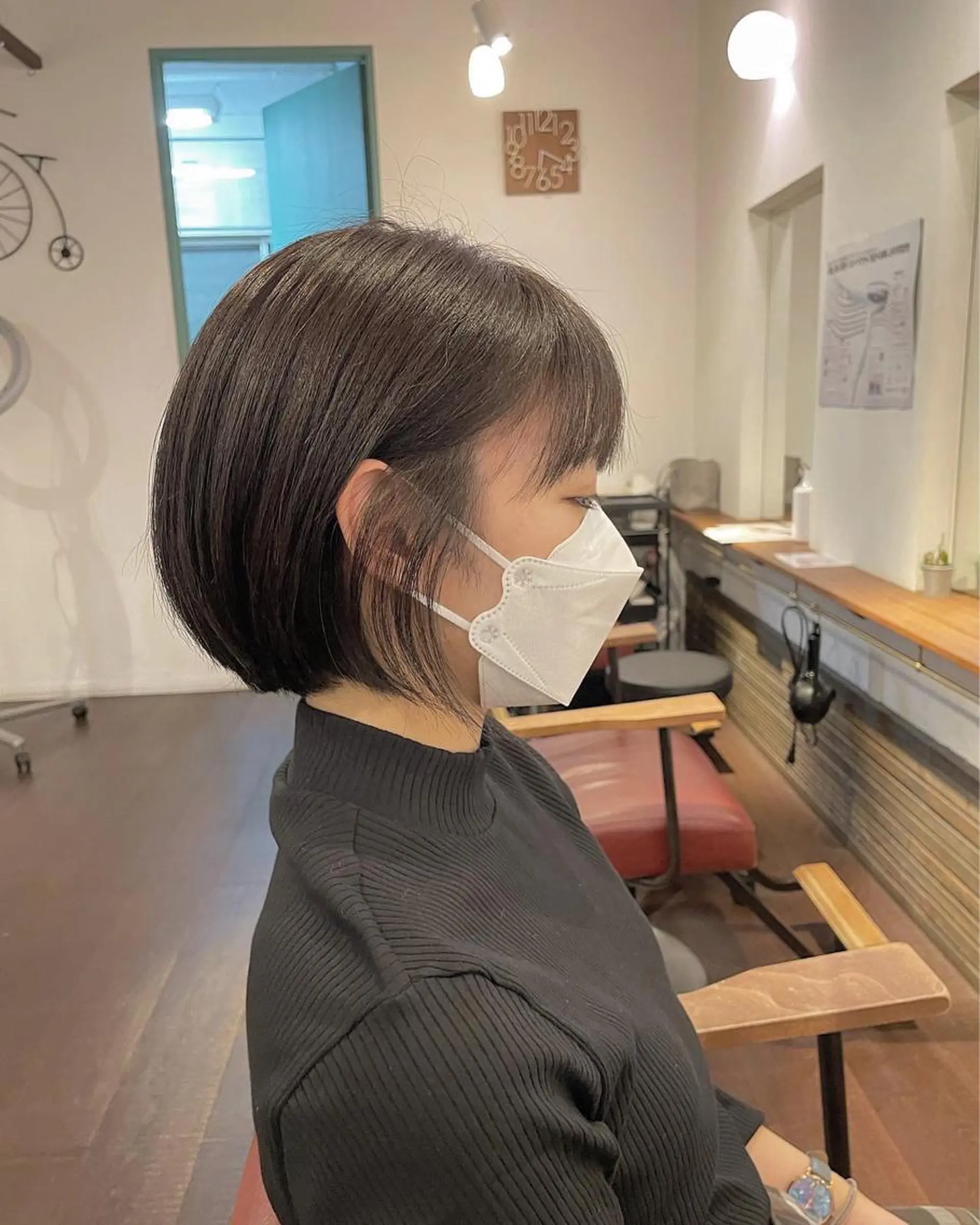 ショート カット ヘアカラー 髪質改善 🧶小林賢人のヘアスタイル