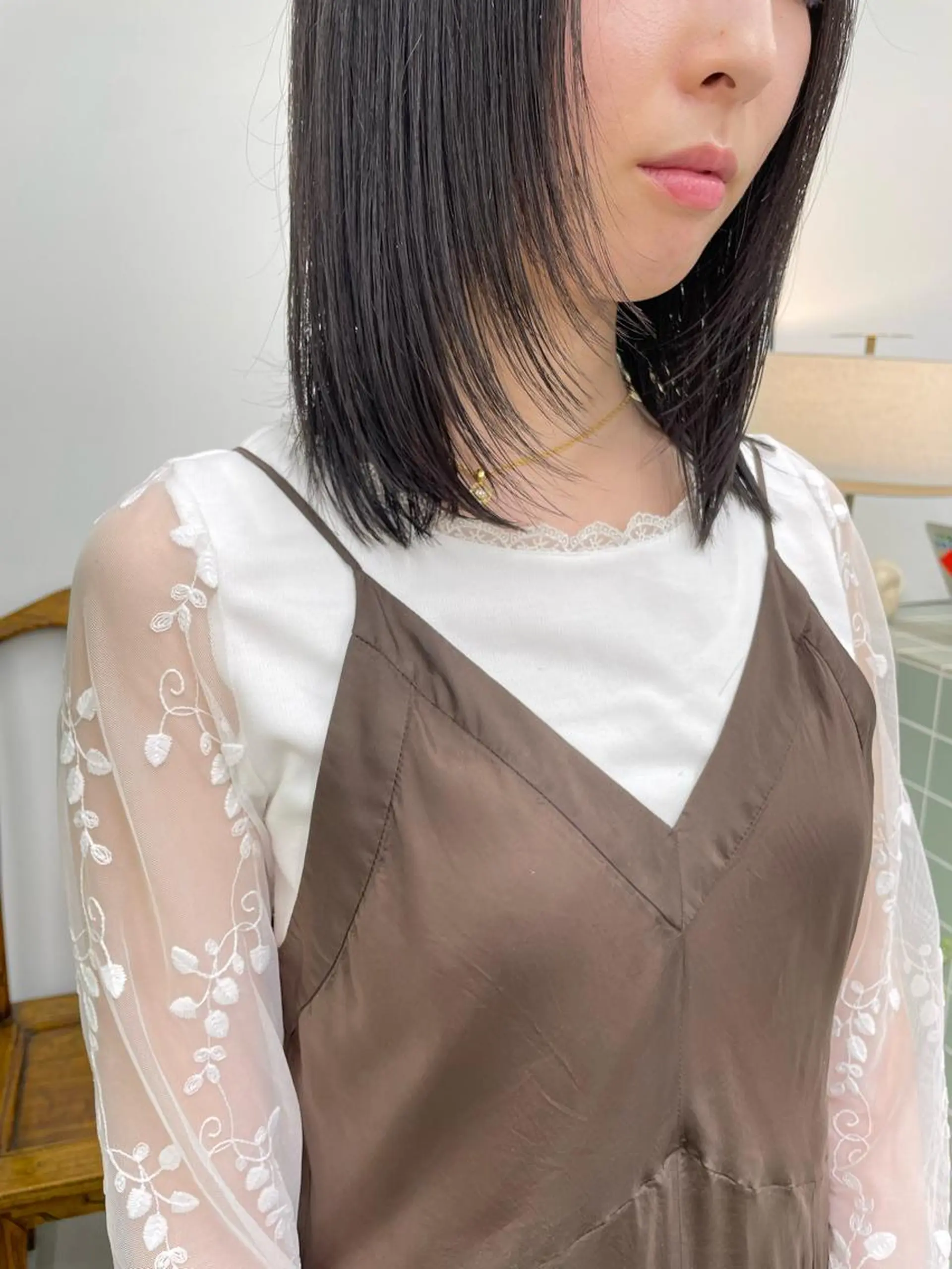 ミディアム sica所属・スタイル撮影 モデル募集momoのヘアスタイル