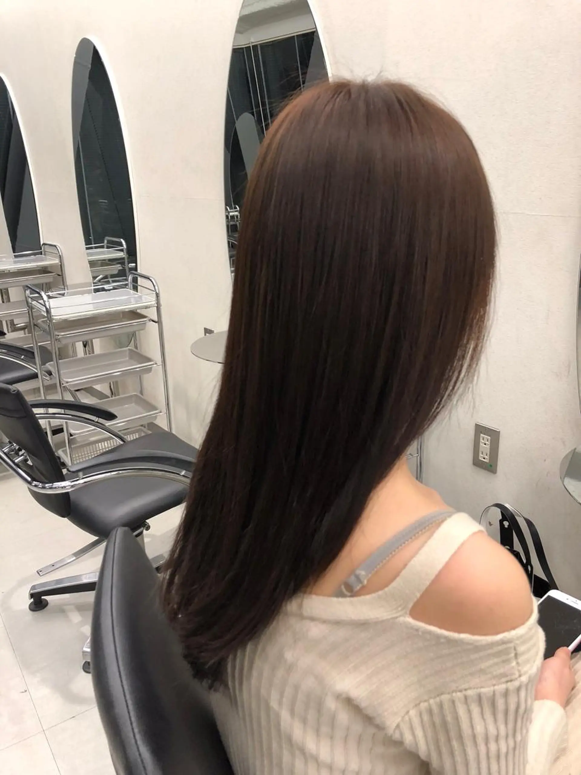 カラー ブラウンカラー ピンクカラー MOOD,所属・レイヤーカット/銀座 TAROのヘアスタイル