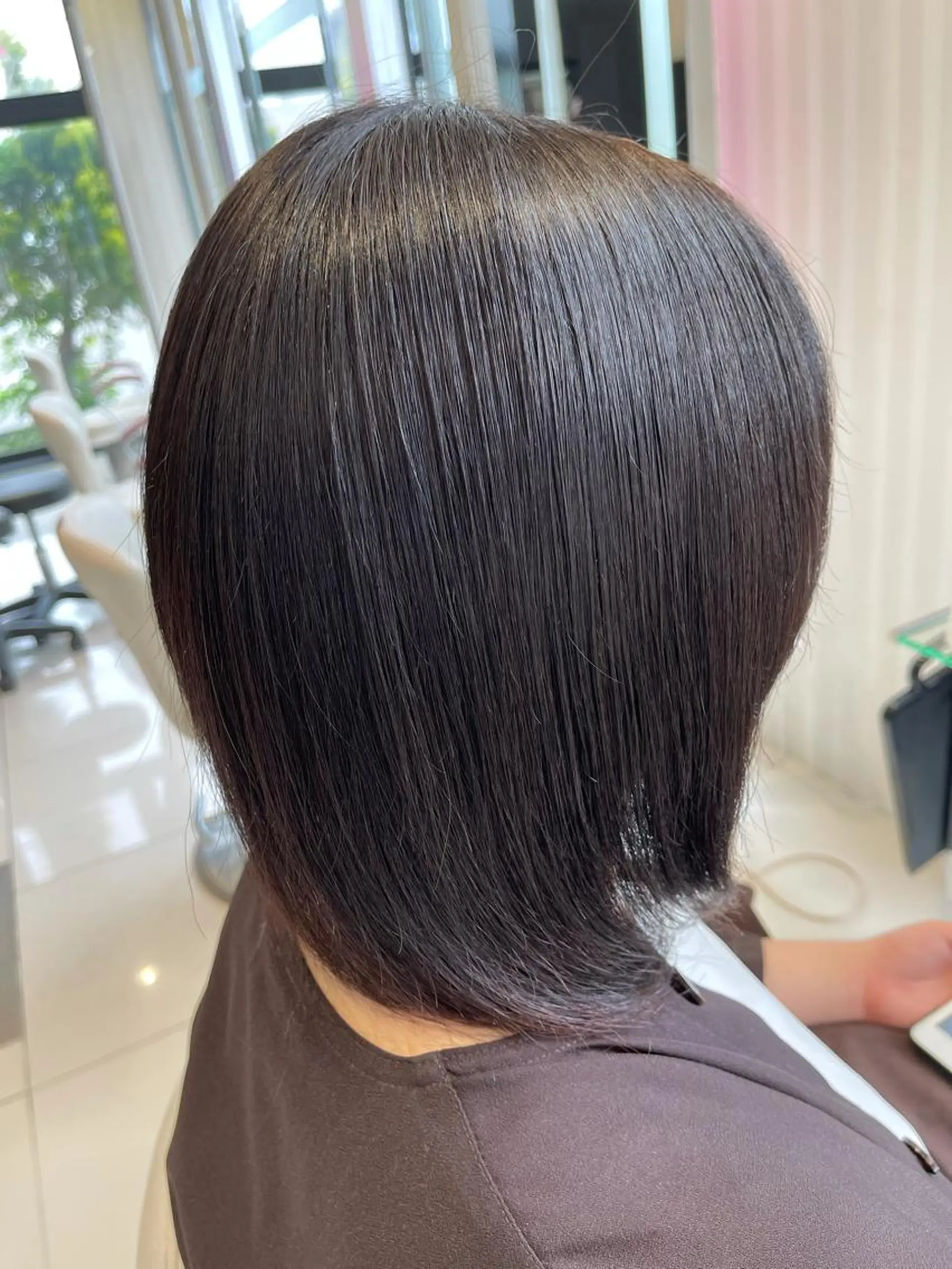ミディアム カット 杉田 一浩のヘアスタイル