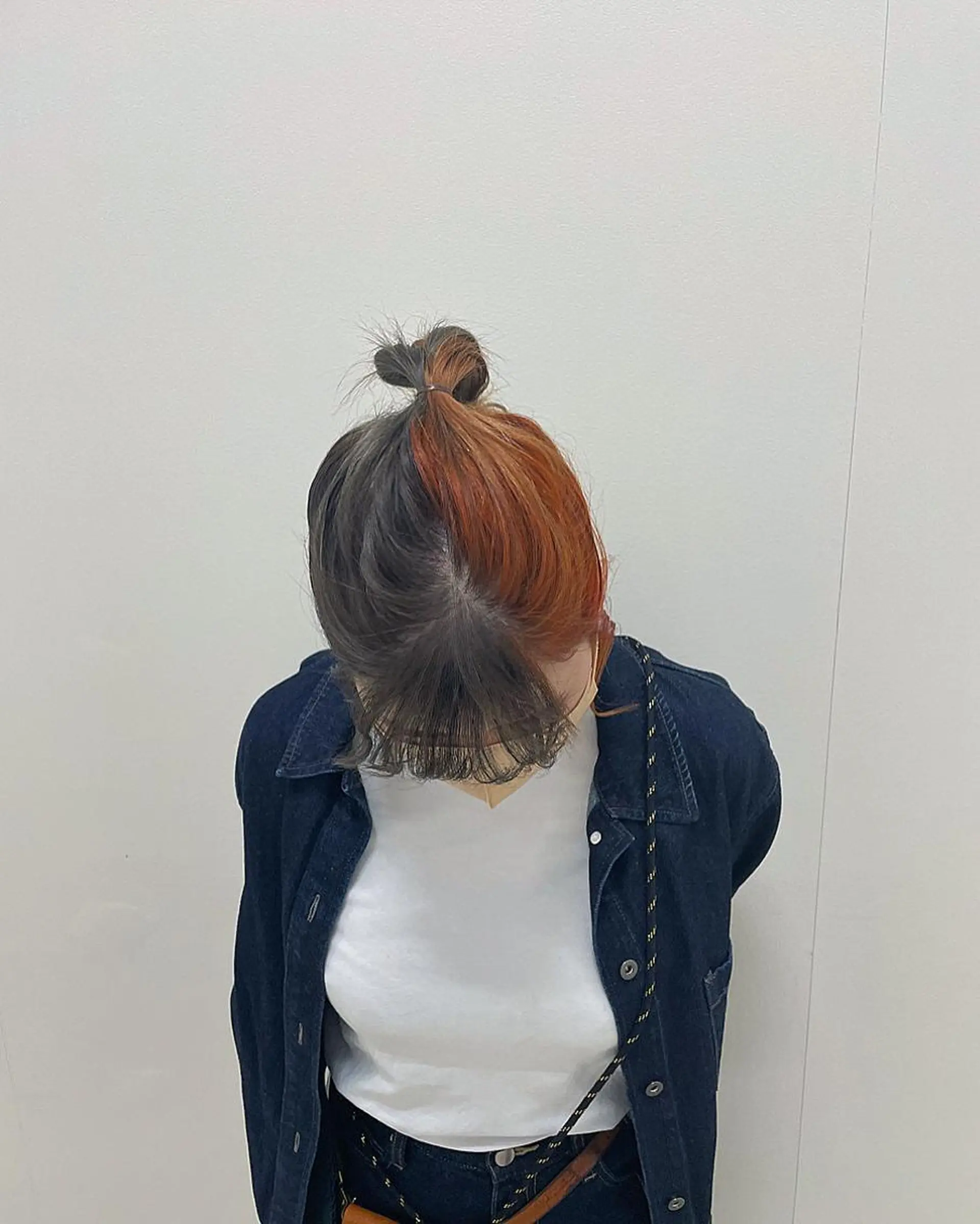 ミディアム カラー ツートーンカラー キルンサンピアン所属・ナチュラルカラー 児玉優香のヘアスタイル