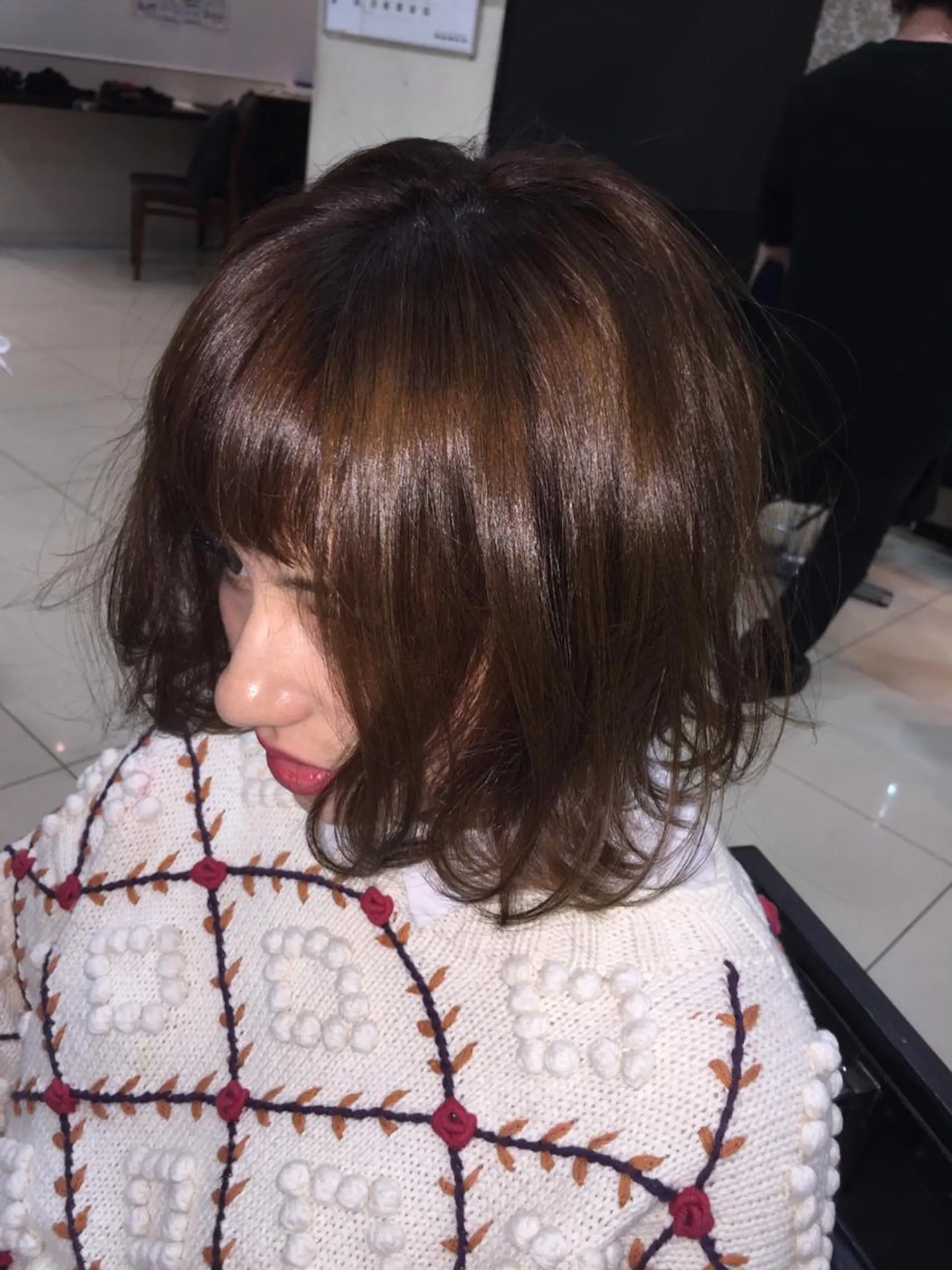 ミディアム 関口 友行のヘアスタイル