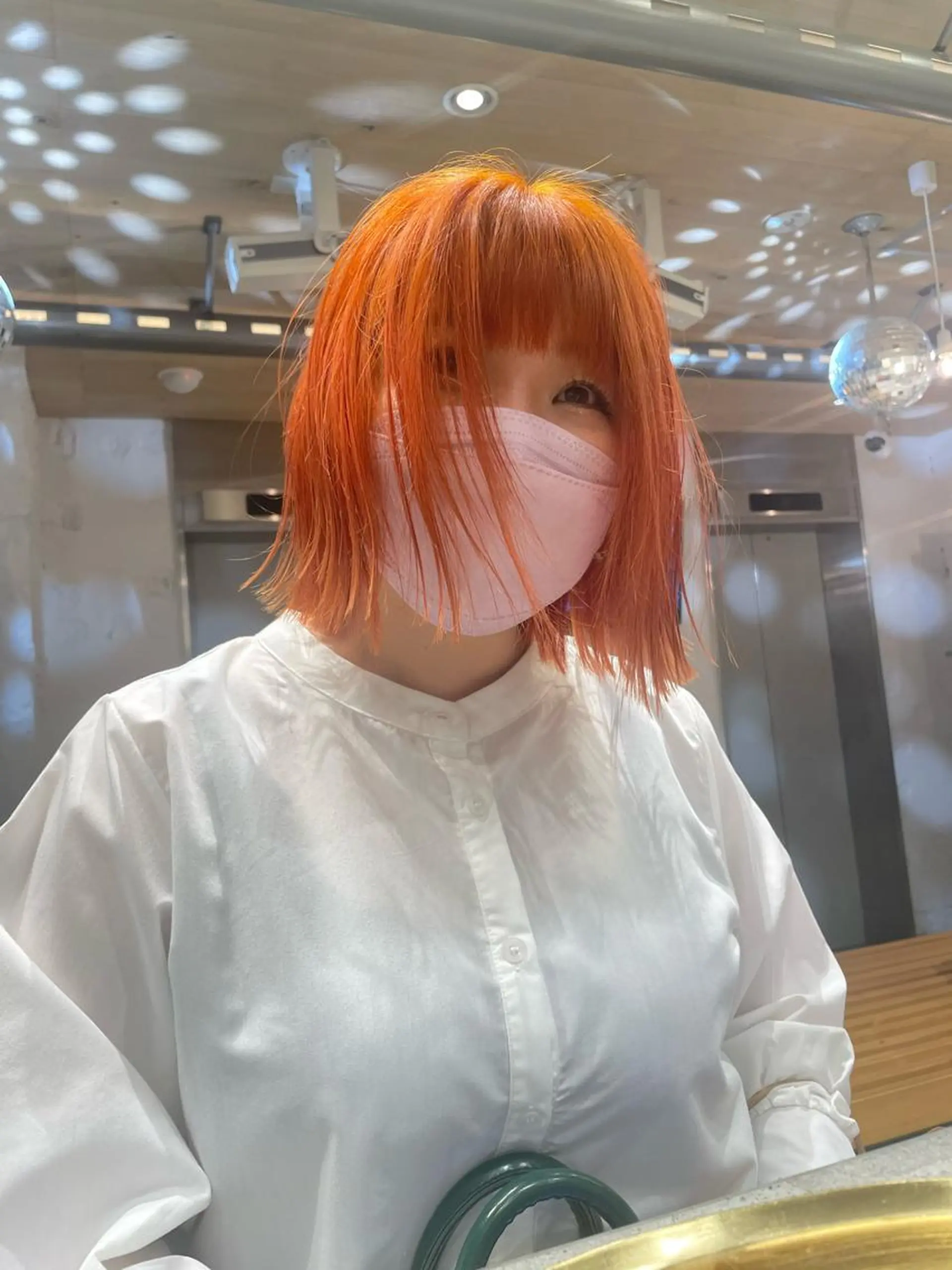 ミディアム カラー 艶ハイトーン👑♡ NATSUKIのヘアスタイル