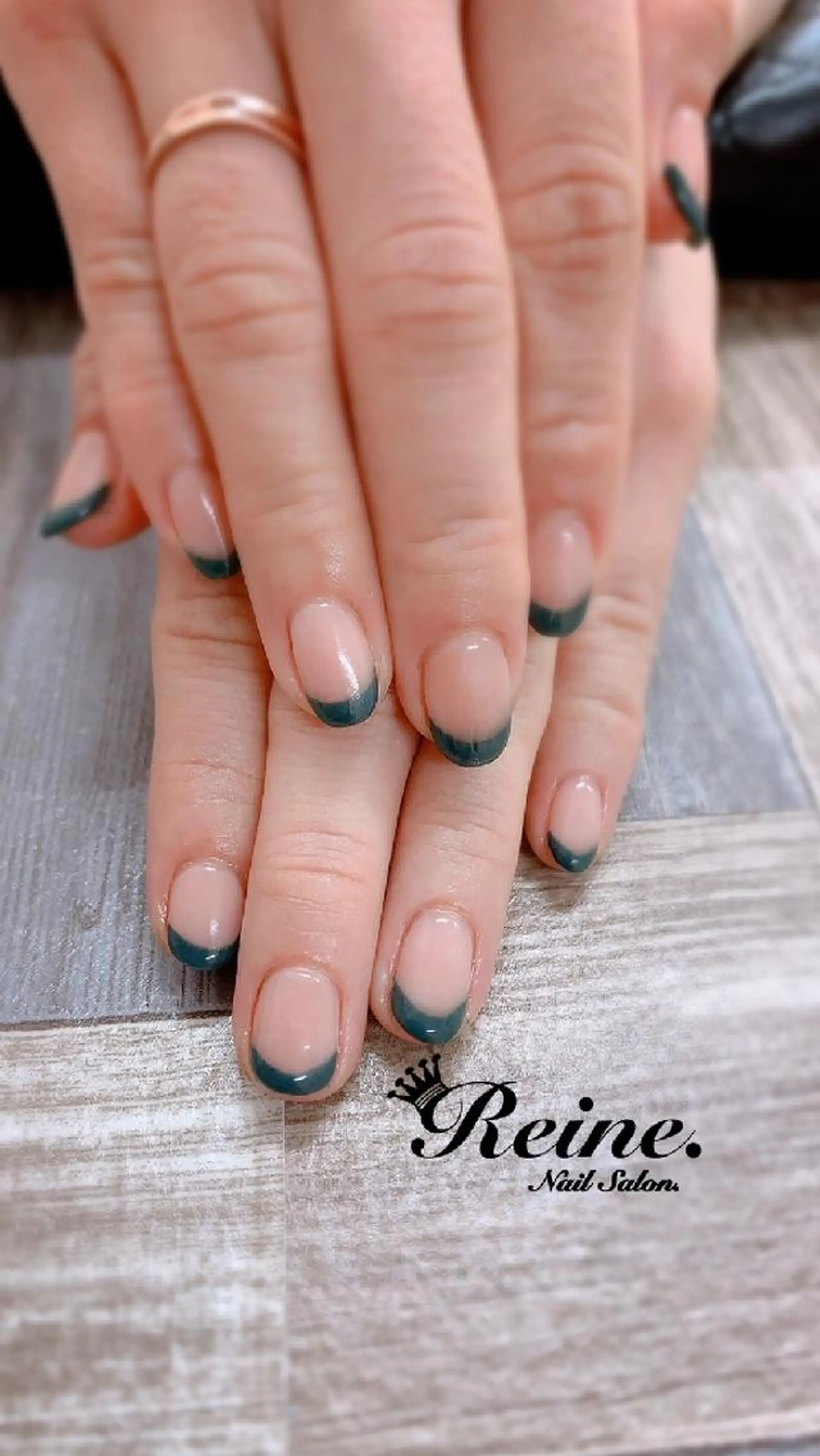 ネイル フレンチネイル Nailsalon Reine所属・玉栄 伶奈のネイルデザイン