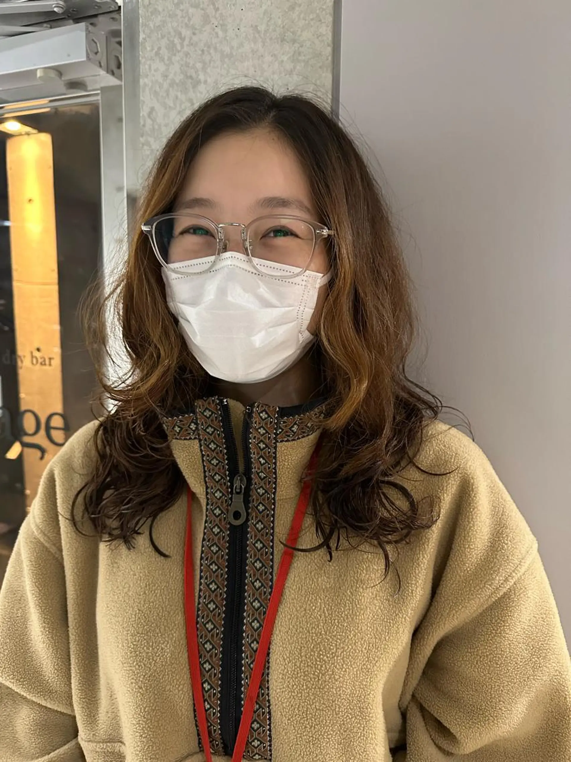 ロング パーマ Leverage New York所属・小滝 楓のヘアスタイル