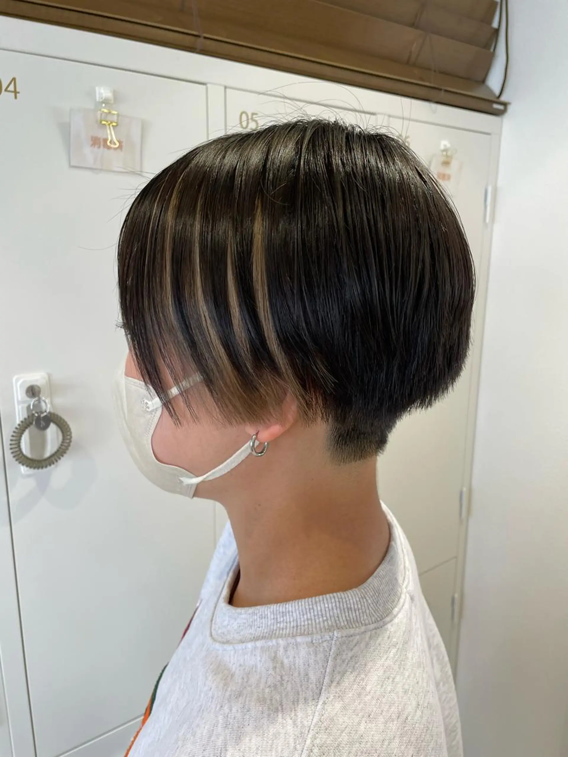 ショート 清藤 綾のヘアスタイル