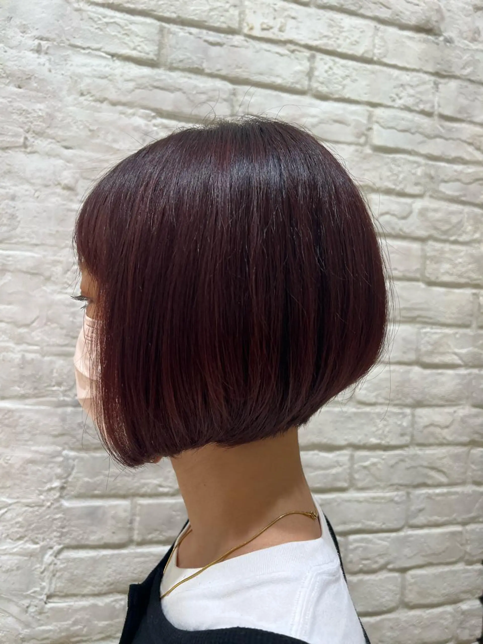 ショート 原田 紗莉奈のヘアスタイル